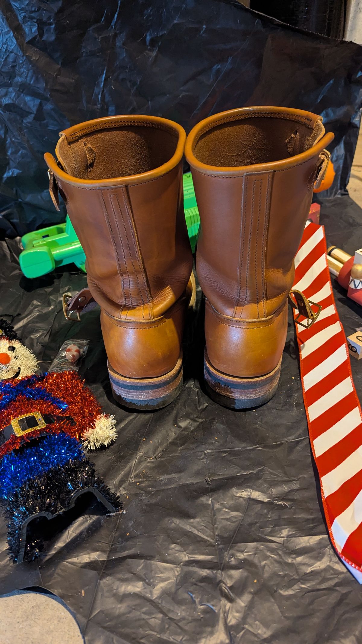 Photo by circlecitytrashman on December 5, 2025 of the Nicks Renegade in Wickett & Craig Double Stuffed Mojave.