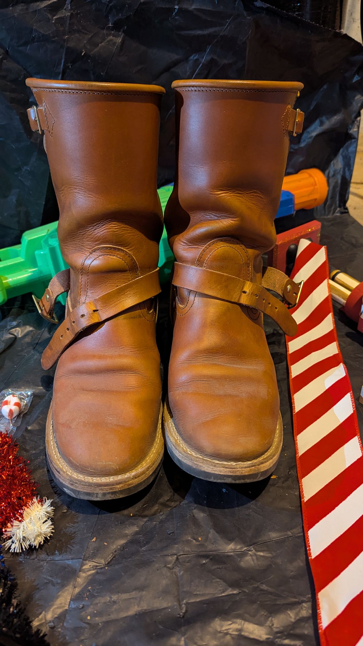 Photo by circlecitytrashman on December 5, 2025 of the Nicks Renegade in Wickett & Craig Double Stuffed Mojave.