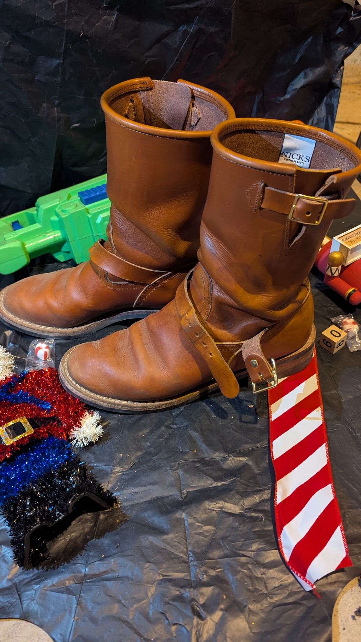 Photo by circlecitytrashman on December 5, 2025 of the Nicks Renegade in Wickett & Craig Double Stuffed Mojave.