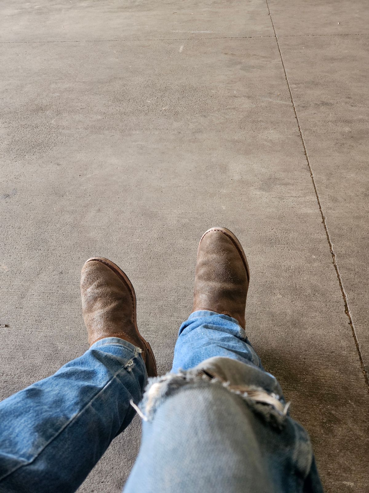 Photo by Jakesleather1505 on January 18, 2026 of the Self Made Cowboy Tanker in 6oz Russet Cowhide.