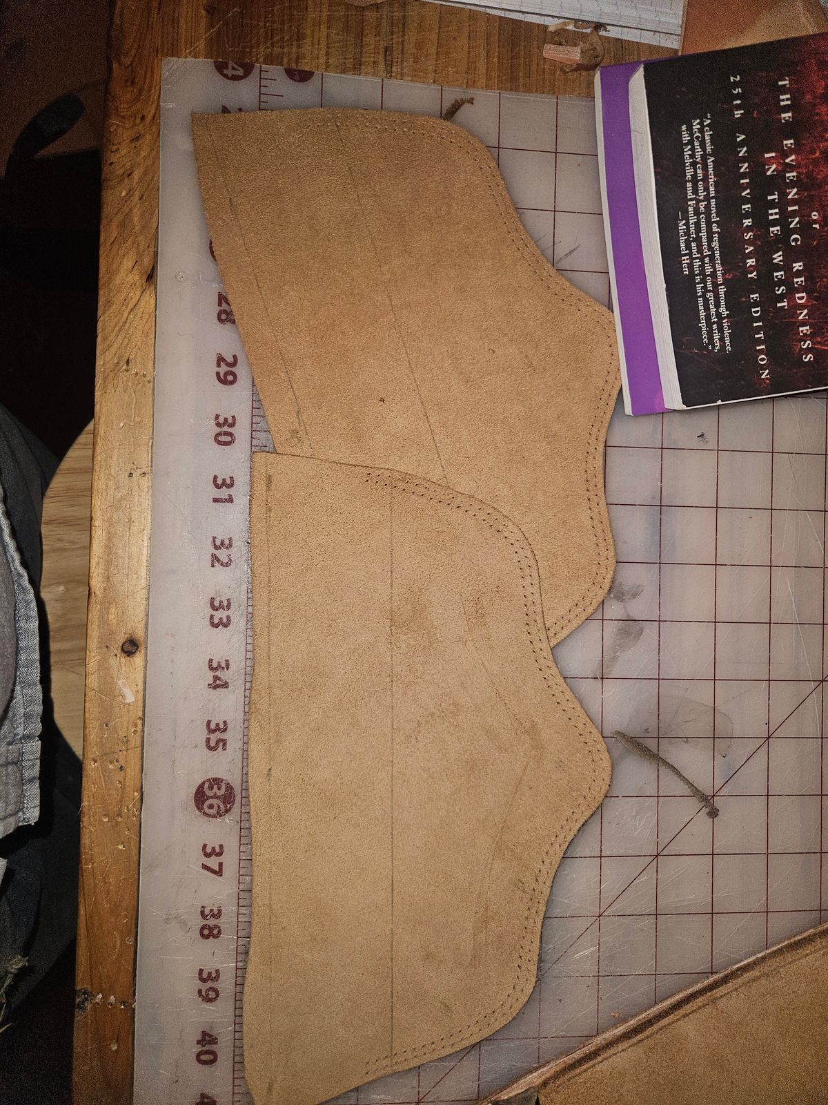 Photo by Jakesleather1505 on July 10, 2025 of the Self Made Engineer/cowboy Boot in 6oz Russet Cowhide.