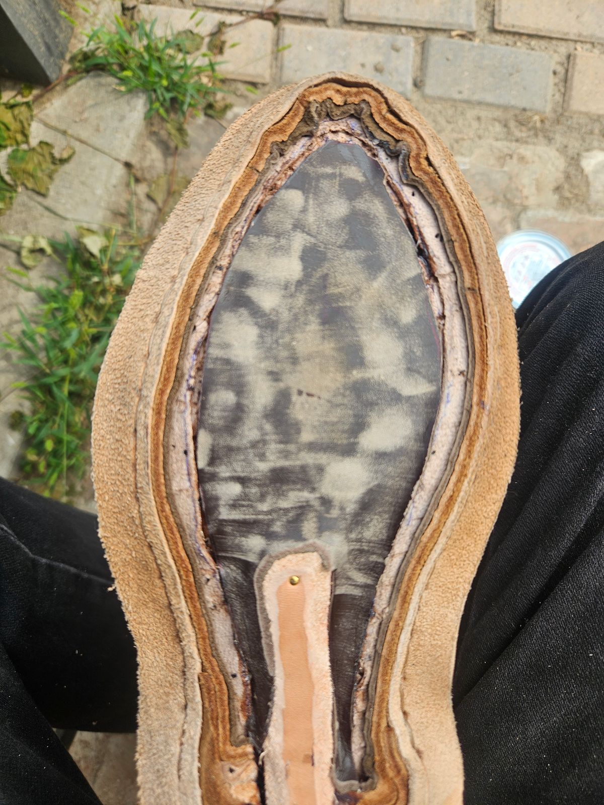 Photo by Jakesleather1505 on August 7, 2025 of the Self Made Cowboy Tanker in 6oz Russet Cowhide.