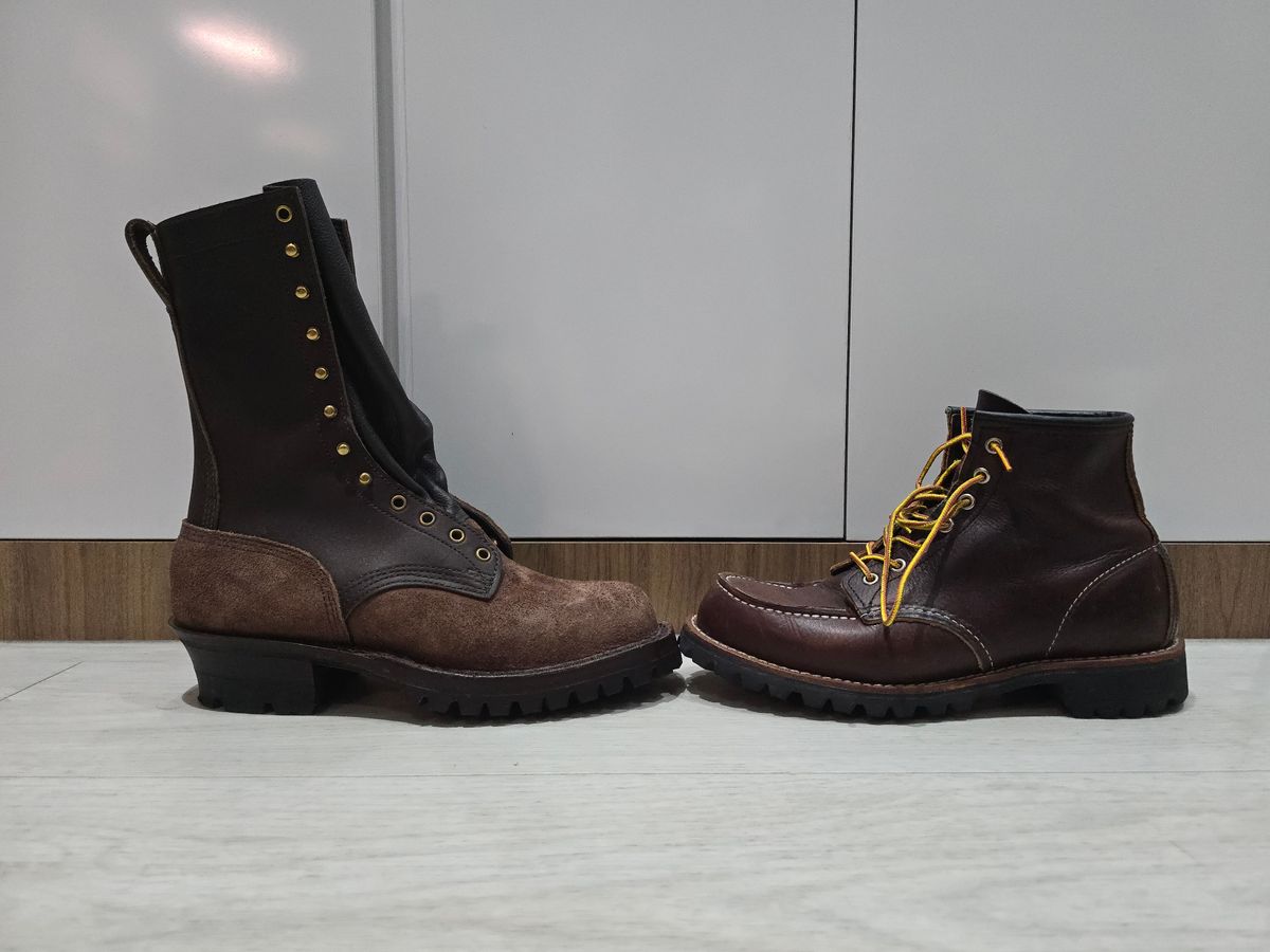 Photo by ZChua on June 2, 2025 of the JK Boots Superduty in Seidel Brown Oil Tan.