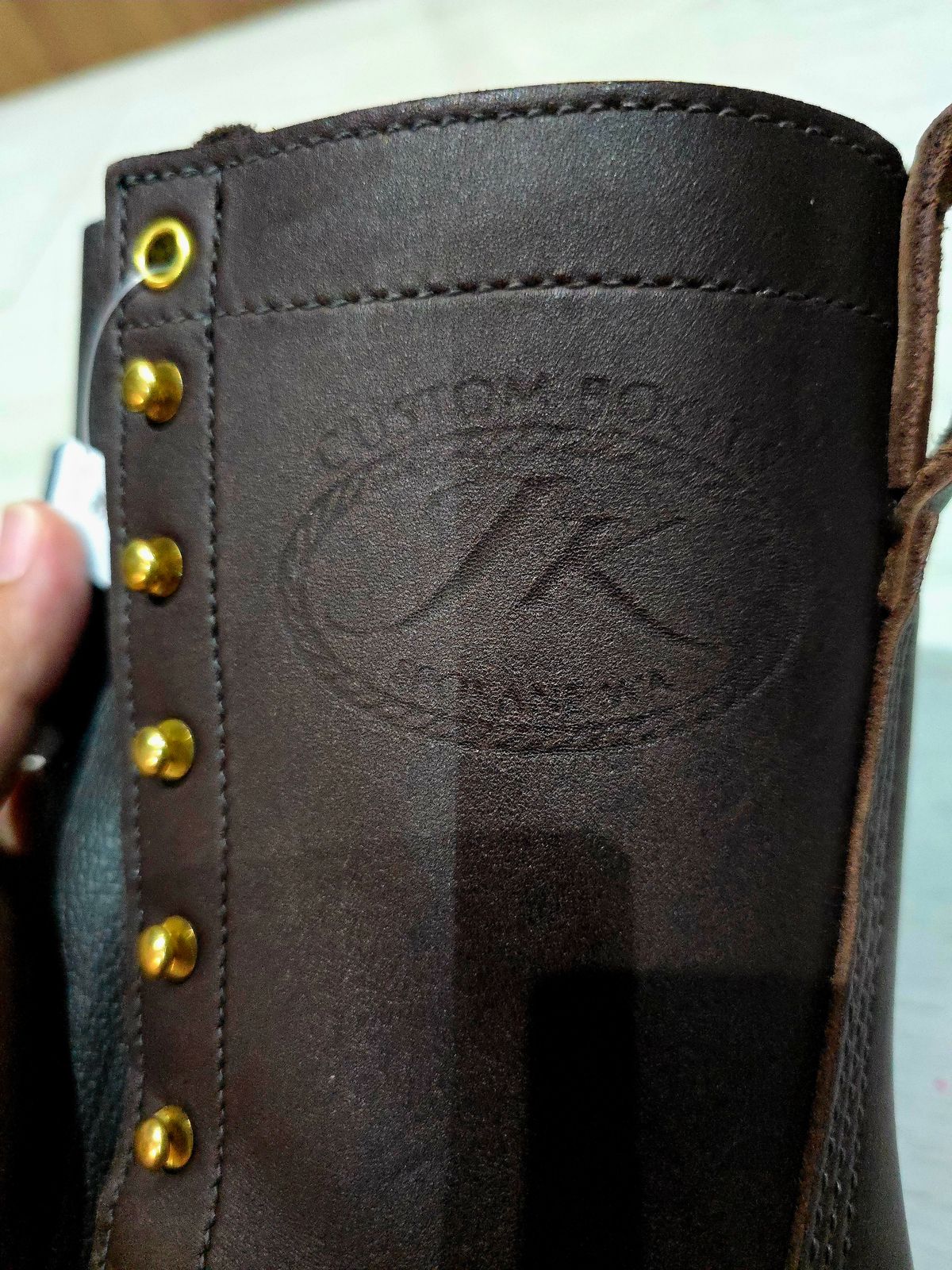 Photo by ZChua on June 2, 2025 of the JK Boots Superduty in Seidel Brown Oil Tan.