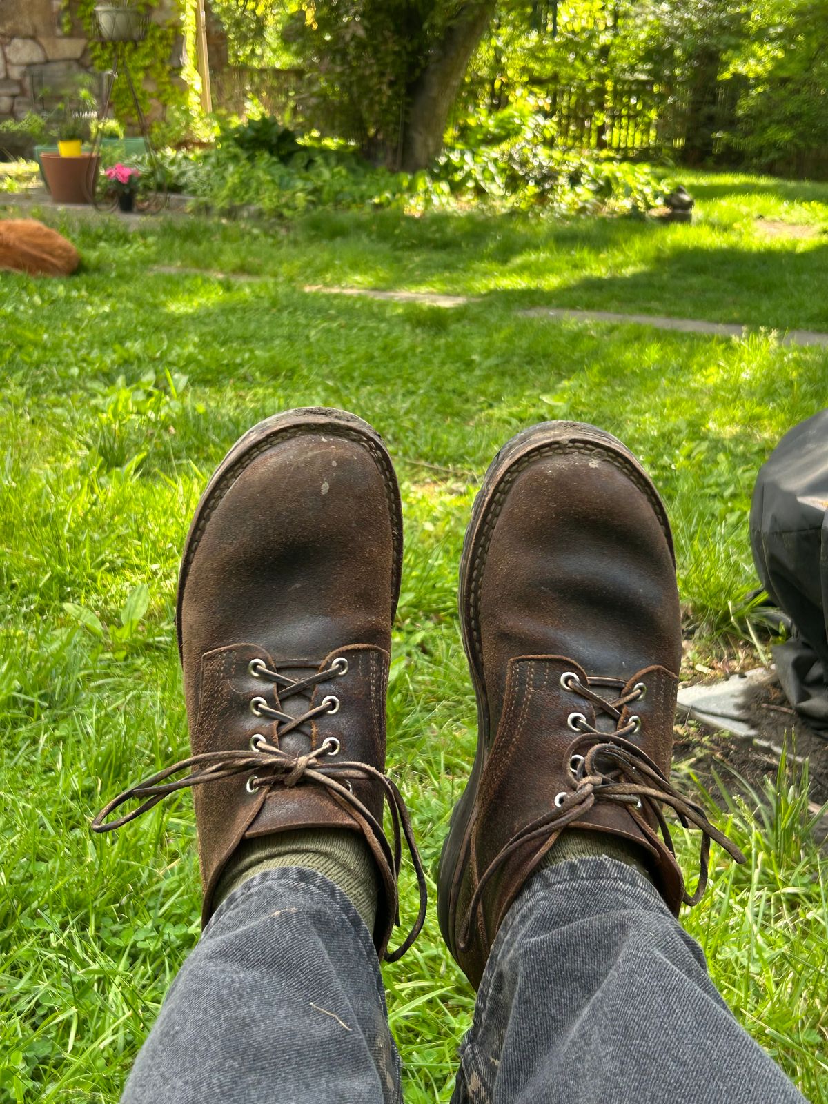 Photo by pkwhy on May 9, 2026 of the Nicks Riverfront in Horween Brown Waxed Flesh.