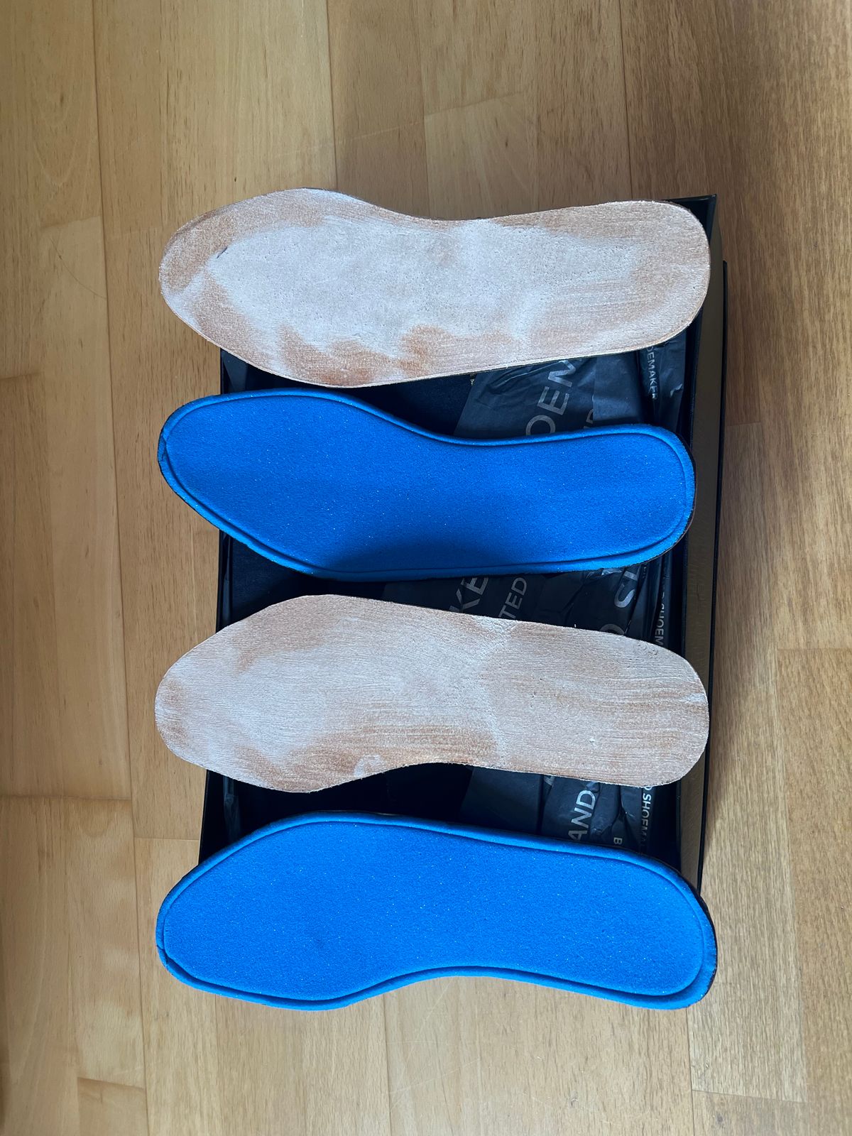 Photo by Florianfloorwalker on March 10, 2026 of the Blkbrd Shoemaker Boondockers in Horween Natural Chromexcel Roughout.