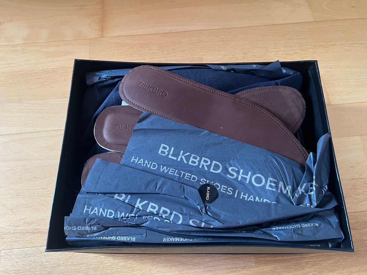 Photo by Florianfloorwalker on March 10, 2026 of the Blkbrd Shoemaker Boondockers in Horween Natural Chromexcel Roughout.