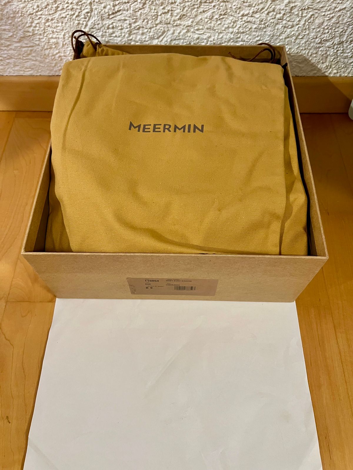 Photo by Florianfloorwalker on September 27, 2025 of the Meermin Chelsea Boot in C.F. Stead Gaucho Waxy Kudu.