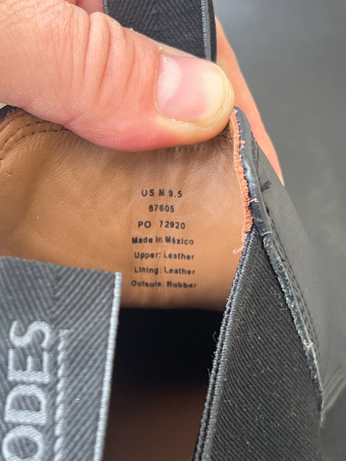 Photo by Florianfloorwalker on March 31, 2025 of the Rhodes Footwear Boone Wedge Chelsea Boot in LWG-certified bovine leathers.