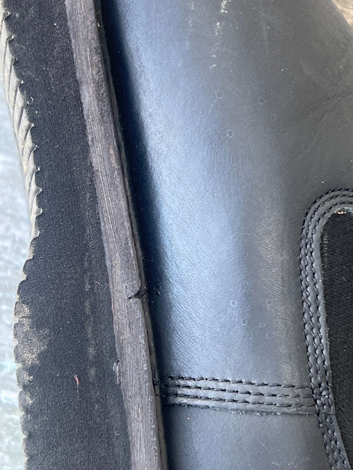 Photo by Florianfloorwalker on March 31, 2025 of the Rhodes Footwear Boone Wedge Chelsea Boot in LWG-certified bovine leathers.