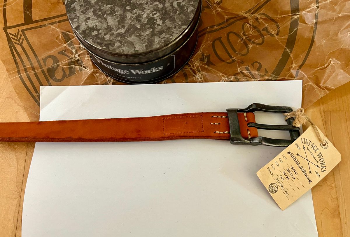 Photo by Florianfloorwalker on September 27, 2025 of the Vintage Works Dh5638 in Unknown Leather.