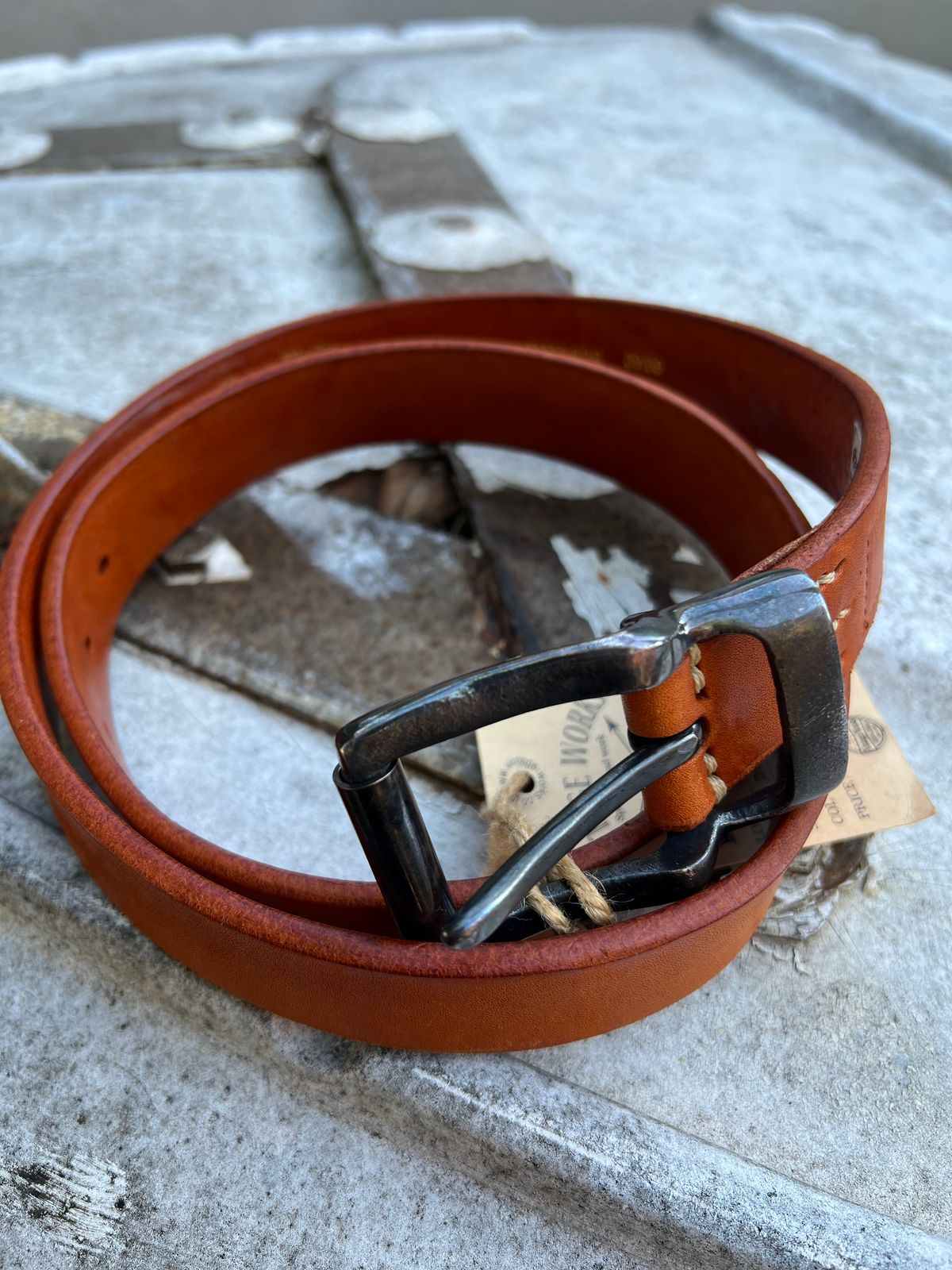 Photo by Florianfloorwalker on October 3, 2025 of the Vintage Works Dh5638 in Unknown Leather.