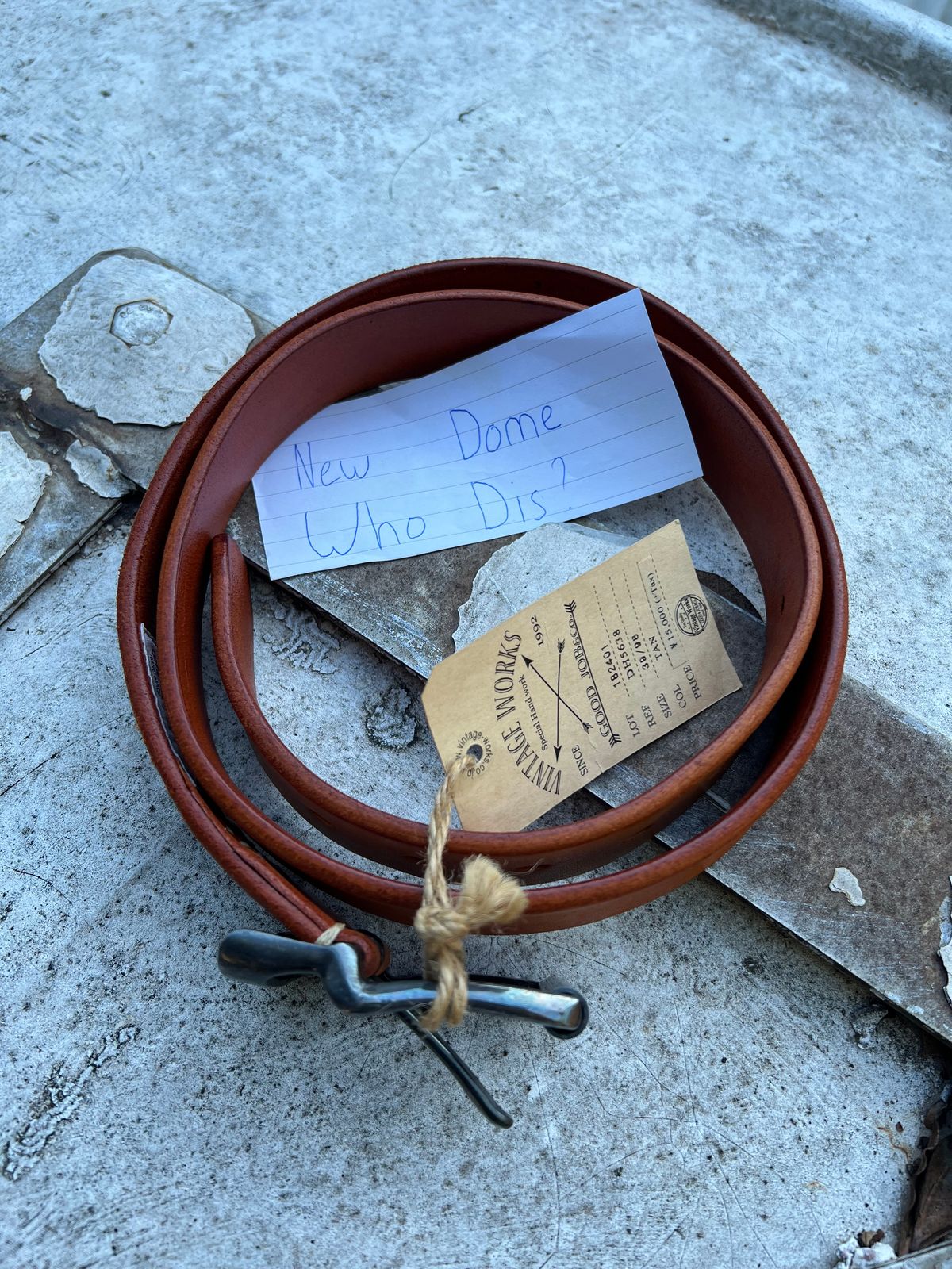 Photo by Florianfloorwalker on October 3, 2025 of the Vintage Works Dh5638 in Unknown Leather.