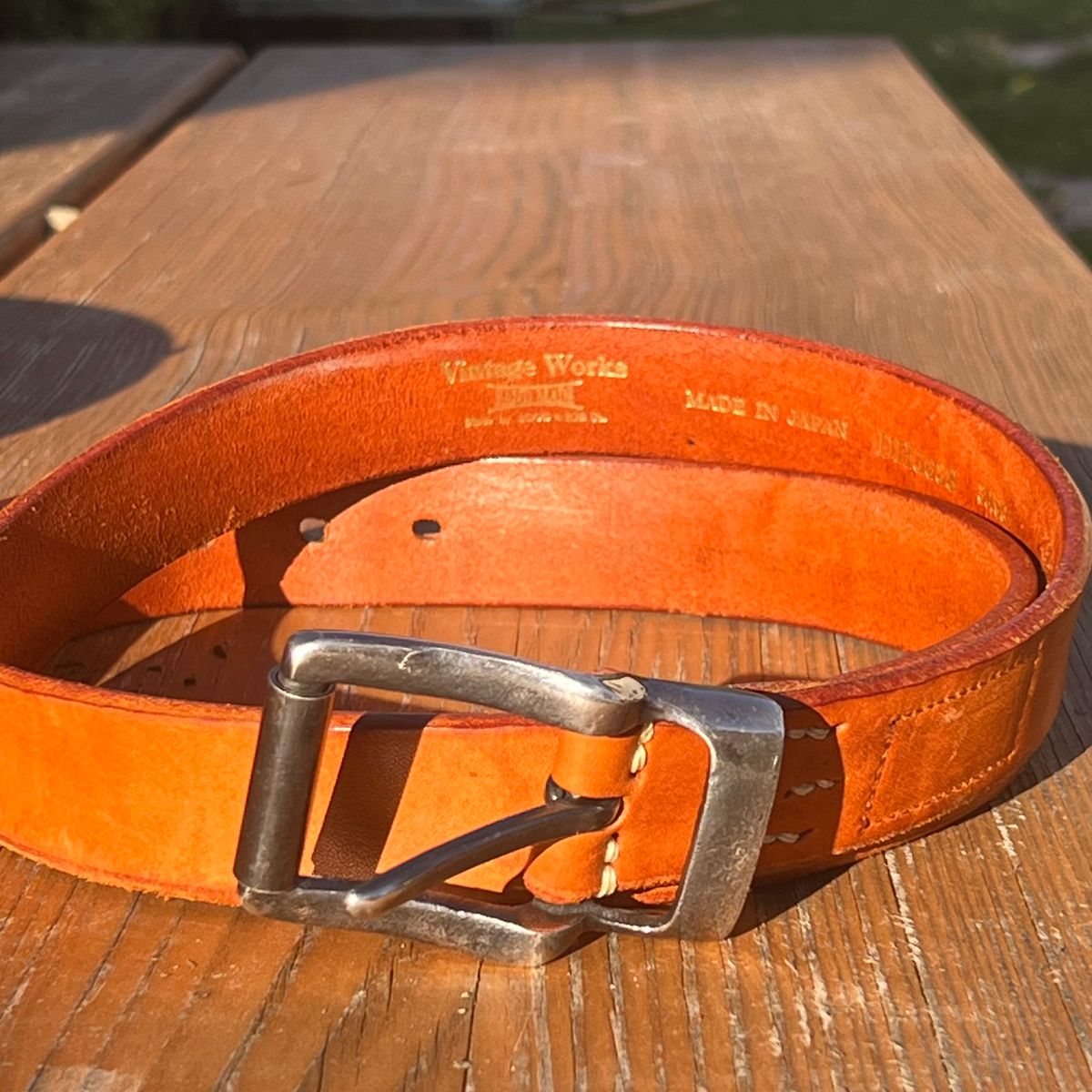 Photo by Florianfloorwalker on November 5, 2025 of the Vintage Works Dh5638 in Unknown Leather.