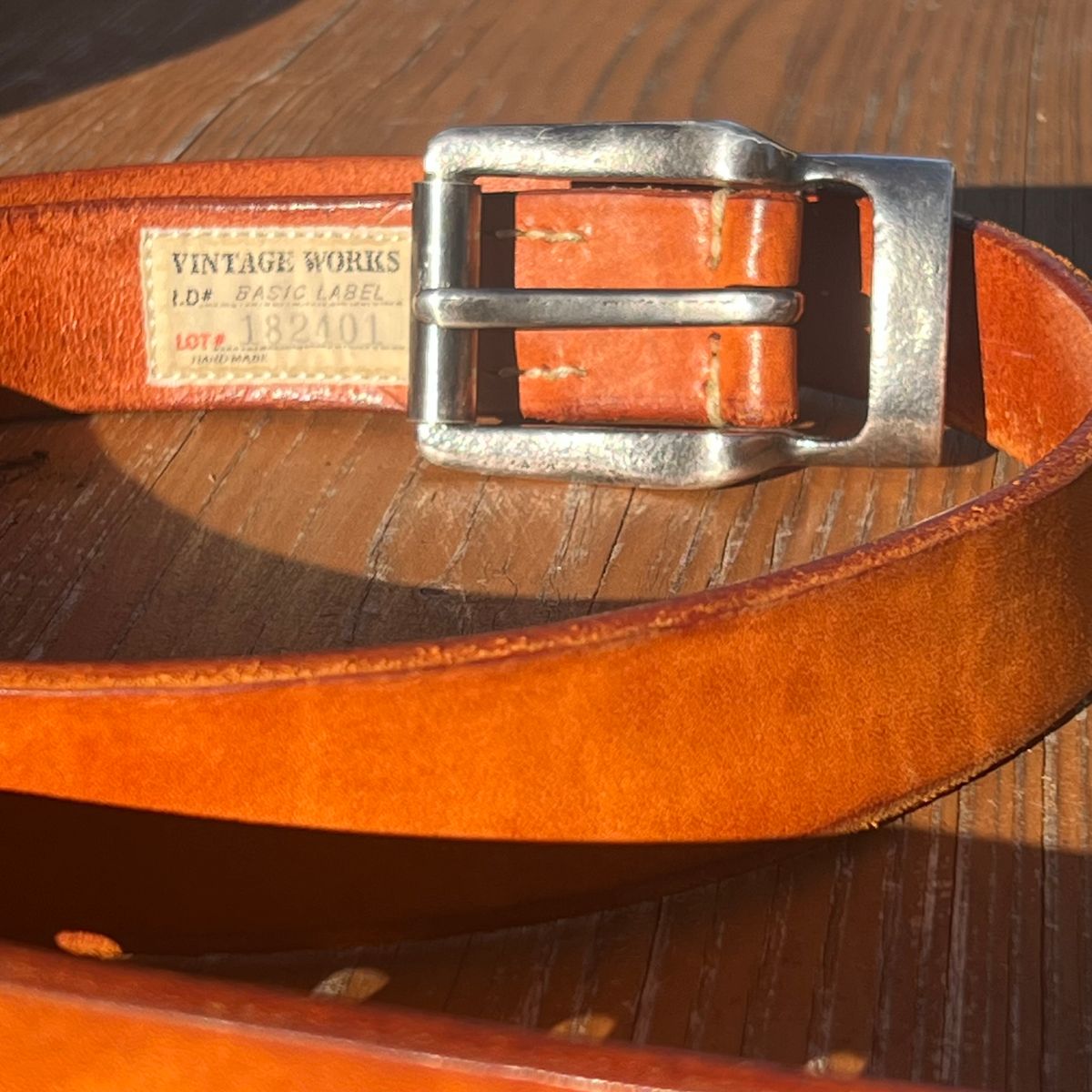 Photo by Florianfloorwalker on November 5, 2025 of the Vintage Works Dh5638 in Unknown Leather.