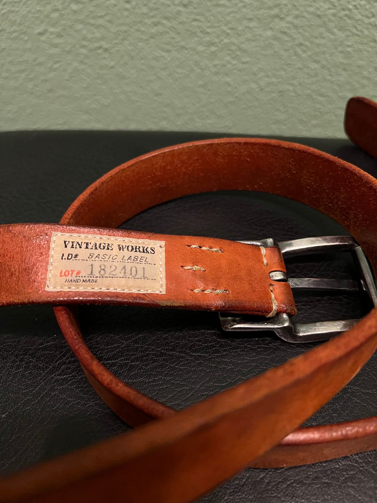 Photo by Florianfloorwalker on January 5, 2026 of the Vintage Works Dh5638 in Unknown Leather.