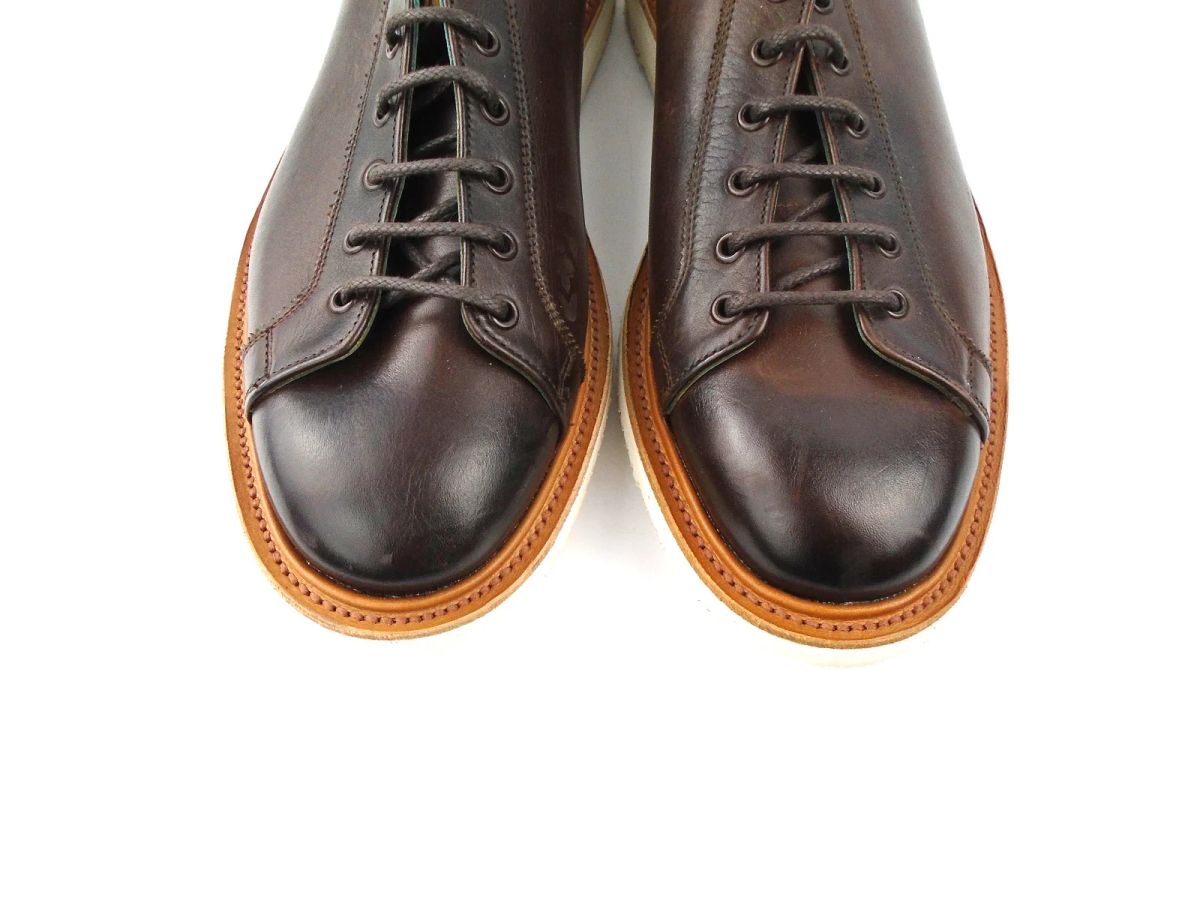 Photo by Florianfloorwalker on May 7, 2025 of the Tricker's Ethan Monkey Boot in Trickers Dark Brown Funchal.