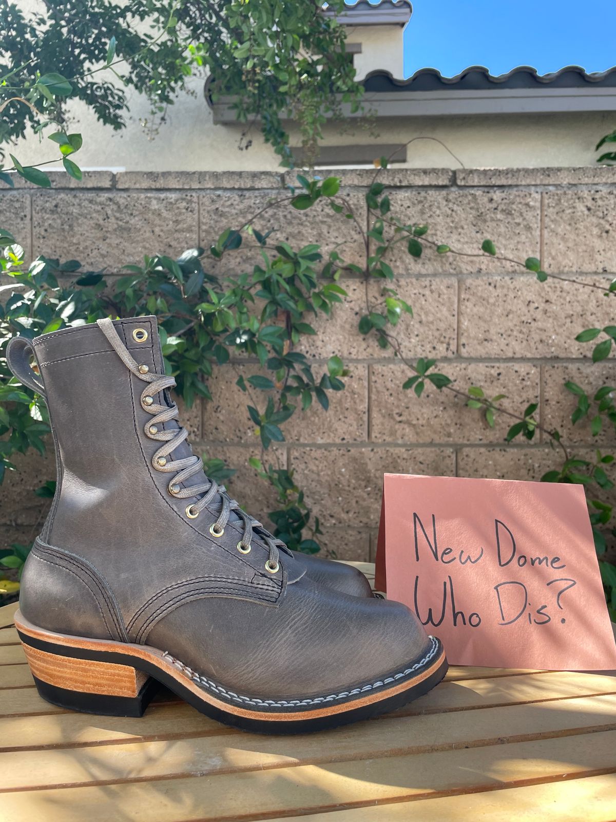 Photo by OwnedKetchup on October 1, 2025 of the Nicks DomePro in Cypress Light Grey.