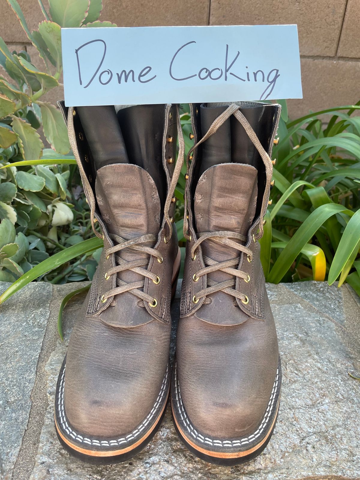 Photo by OwnedKetchup on November 3, 2025 of the Nicks DomePro in Cypress Light Grey.