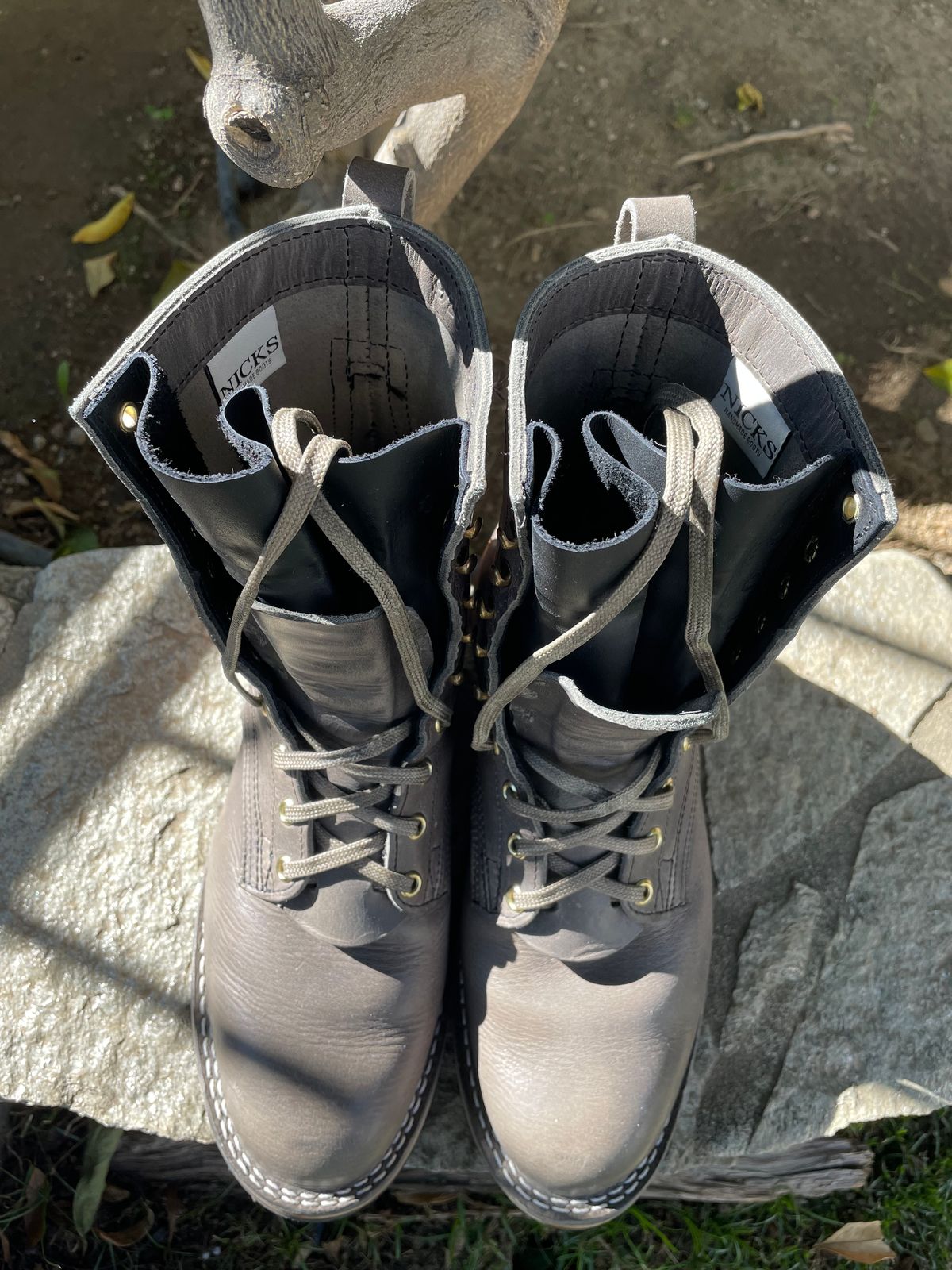 Photo by OwnedKetchup on December 5, 2025 of the Nicks DomePro in Cypress Light Grey.