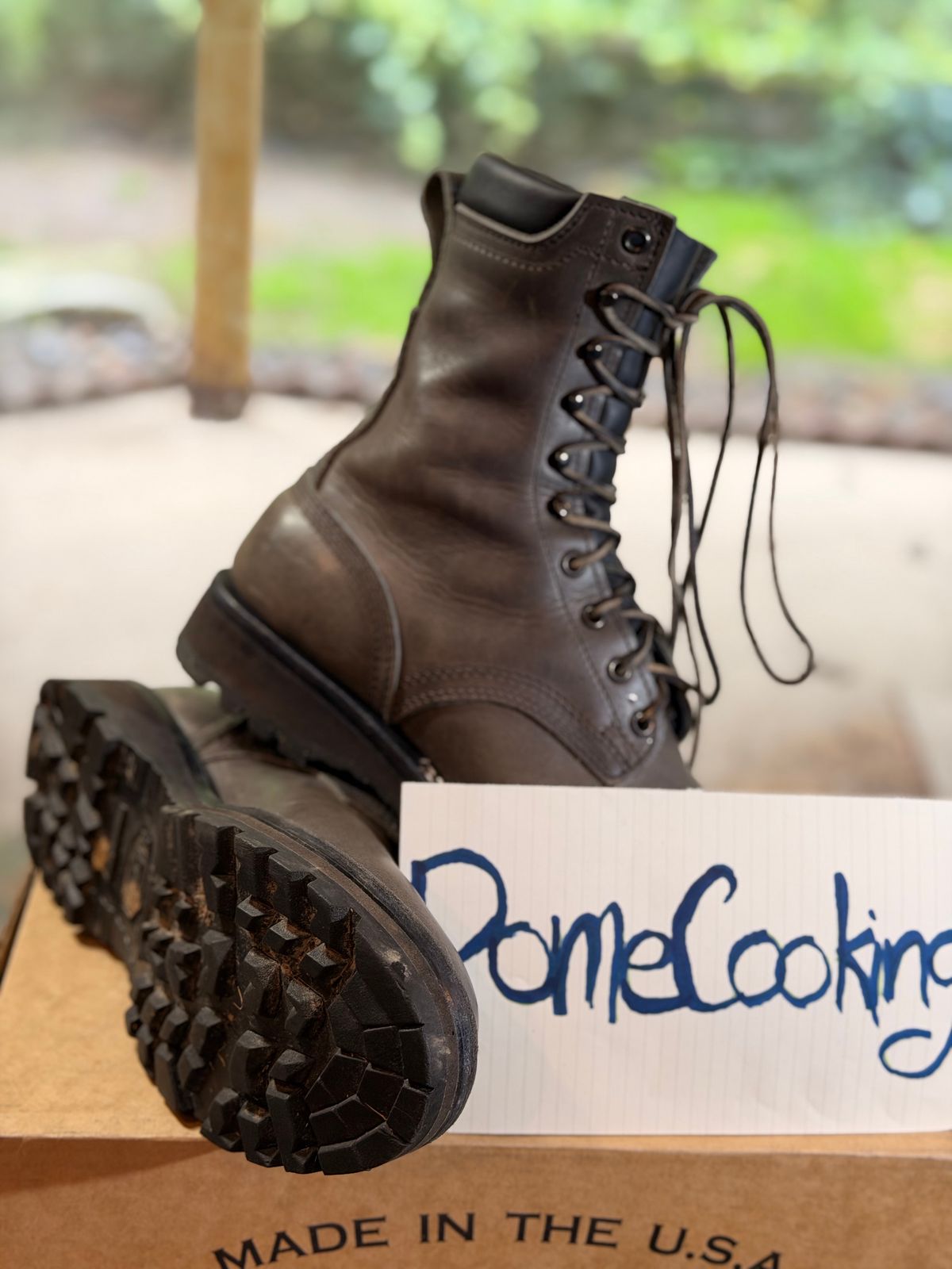 Photo by Termsxofxuse on November 5, 2025 of the Nicks DomePro in Cypress Light Gray.