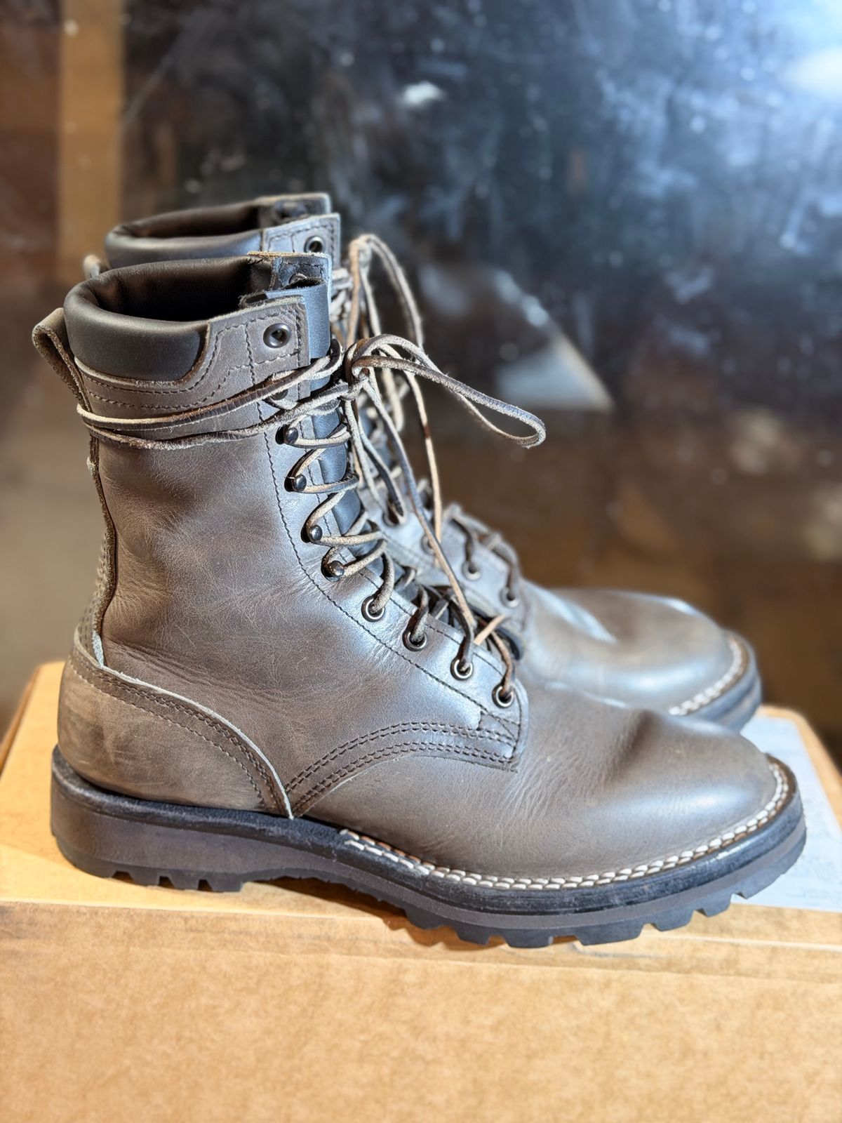 Photo by Termsxofxuse on December 6, 2025 of the Nicks DomePro in Cypress Light Gray.