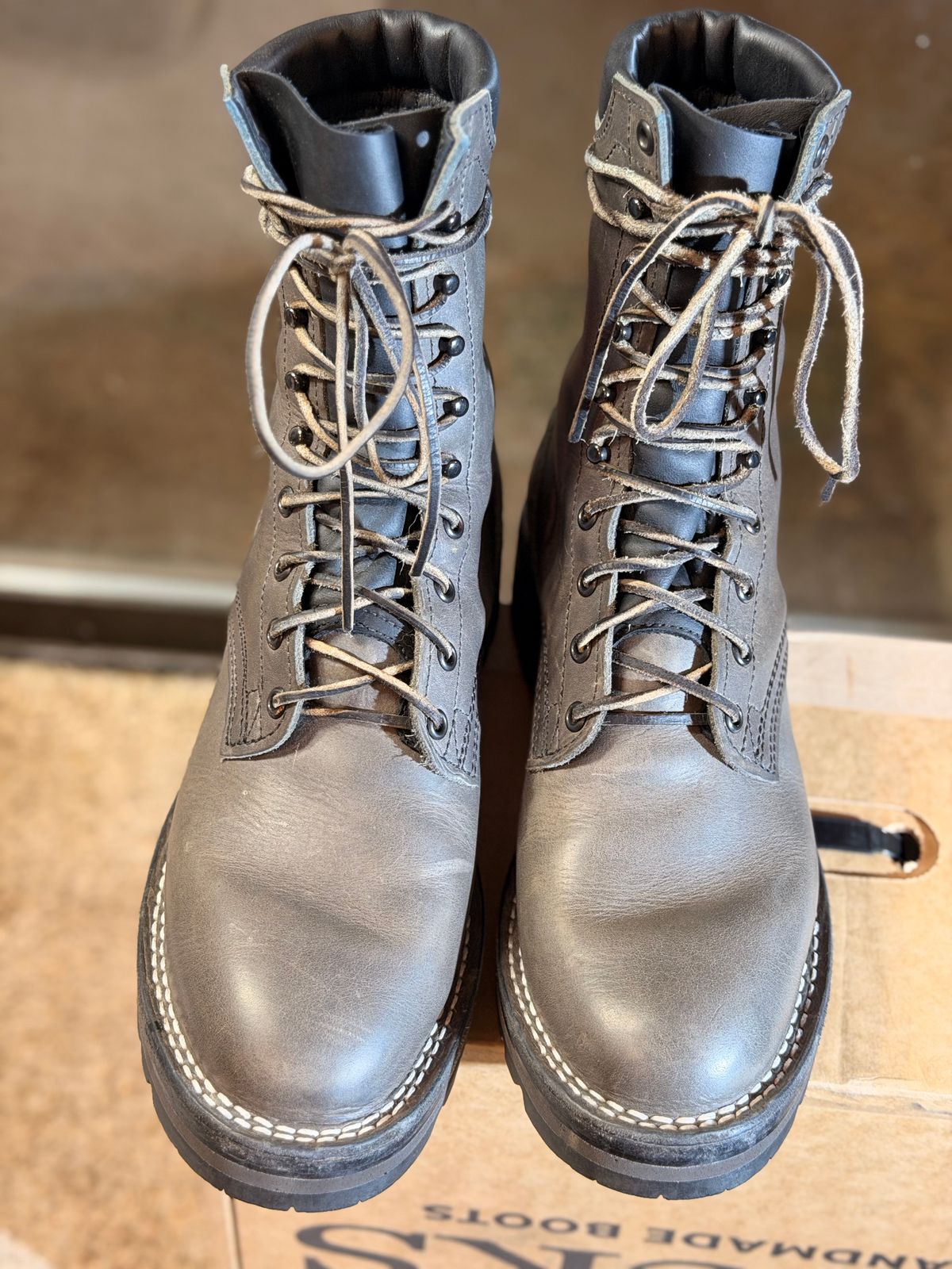 Photo by Termsxofxuse on December 6, 2025 of the Nicks DomePro in Cypress Light Gray.