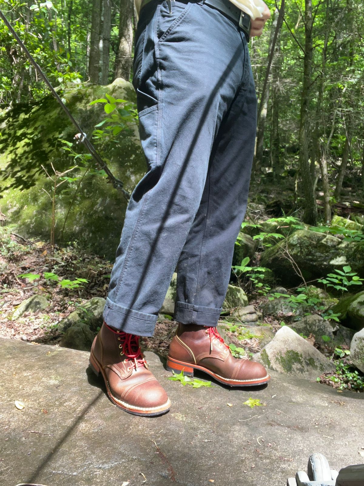 Photo by peckinpaws on May 15, 2025 of the Nicks Americana in Spokane Honey Waxed Flesh.