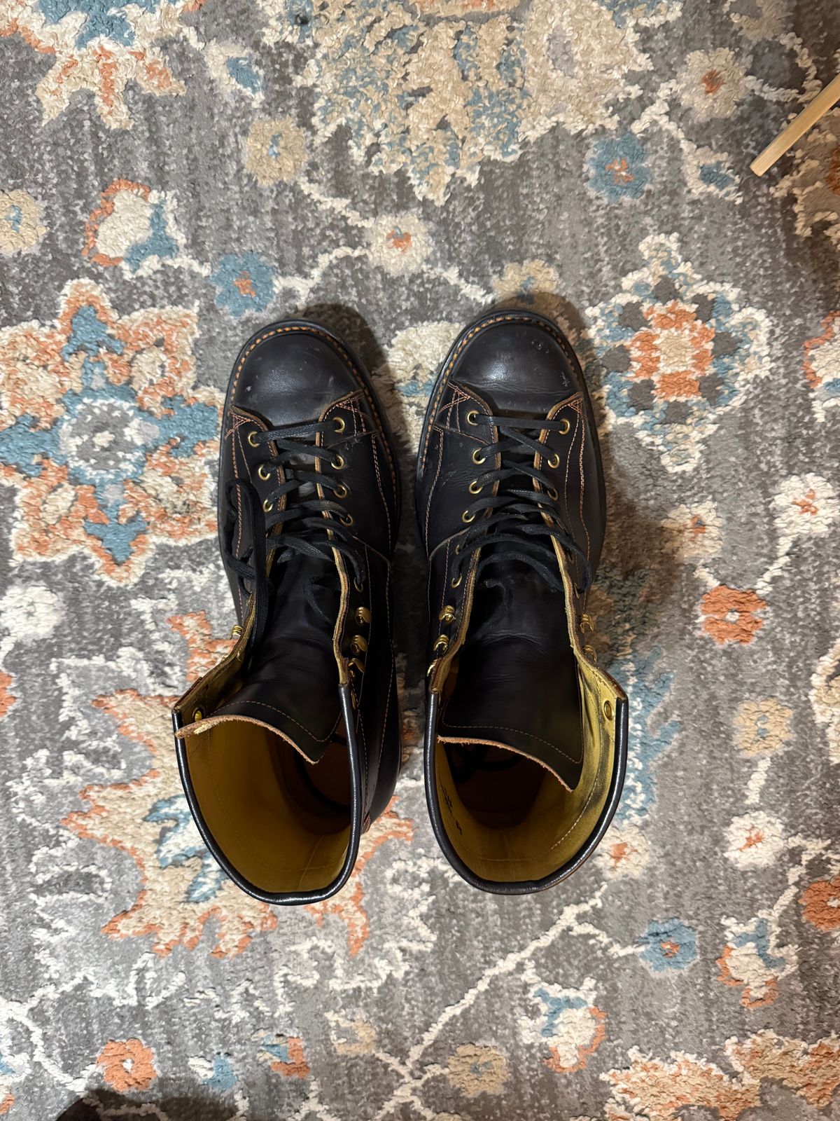 Photo by peckinpaws on November 5, 2025 of the Sagara Cordmaster in Domestic Black Tea Core.