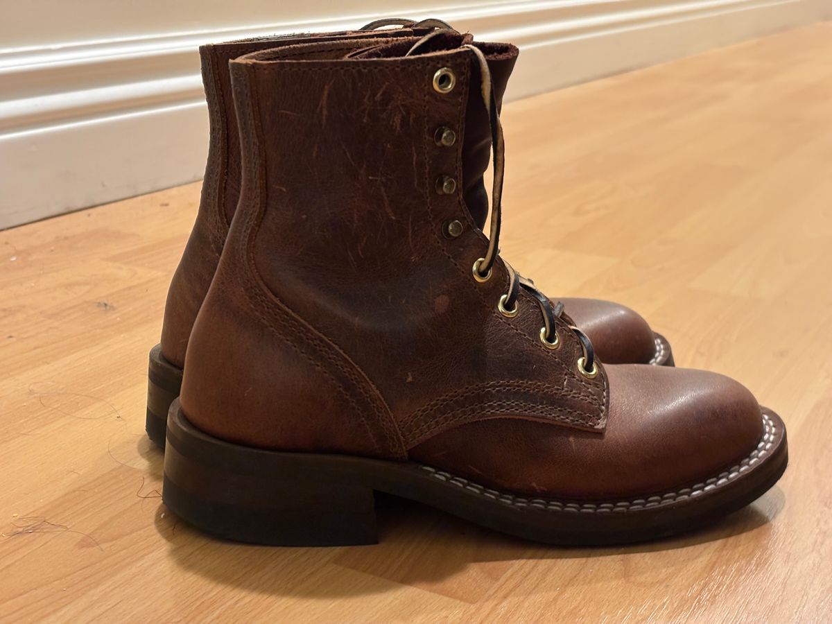 Photo by anekdot on February 5, 2026 of the Nicks Lace Up Heritage in Italian Brown Cypress.