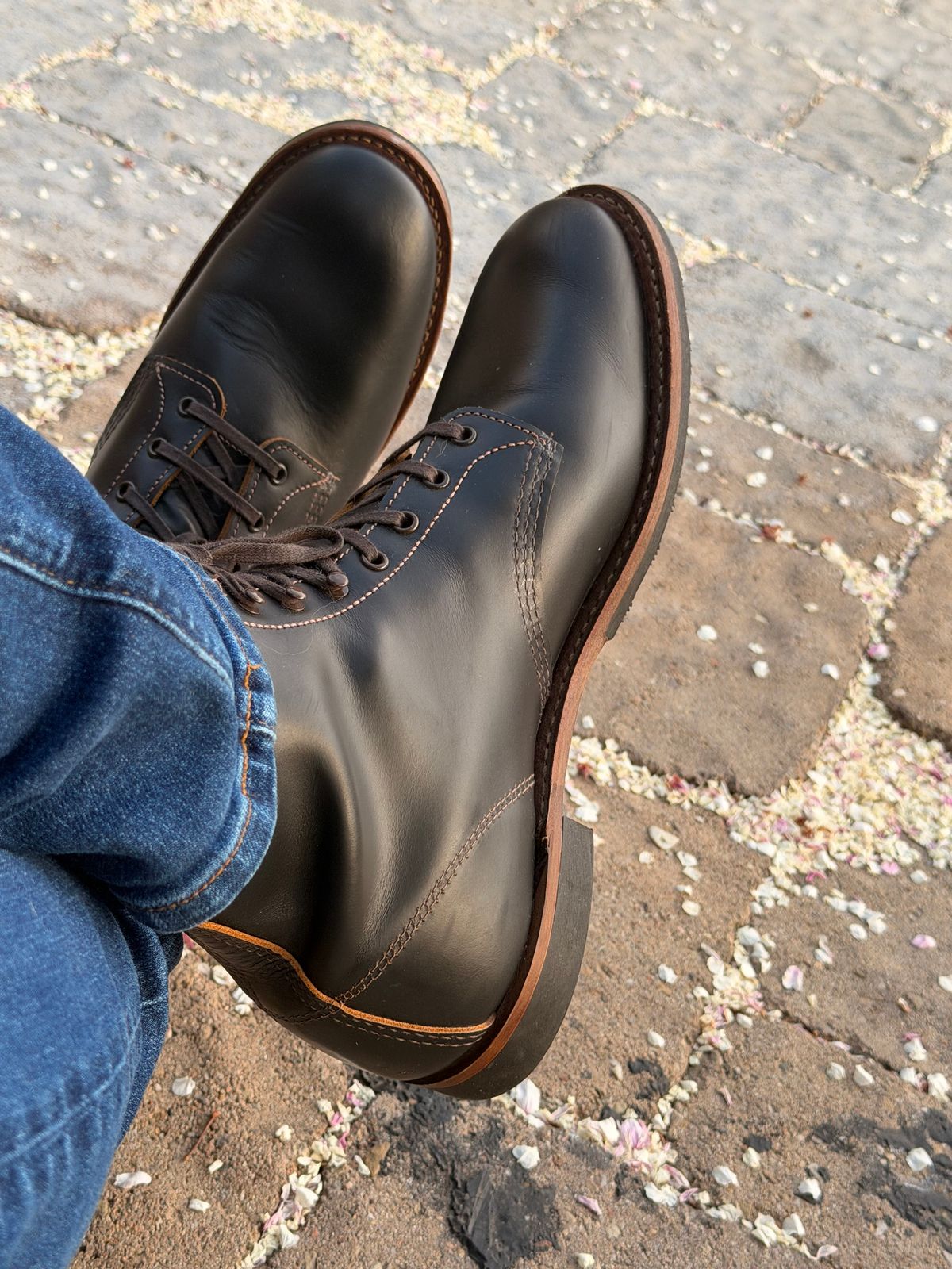 Photo by DoYouRealize on March 31, 2026 of the Red Wing Beckman Flatbox in Red Wing Black klondike.