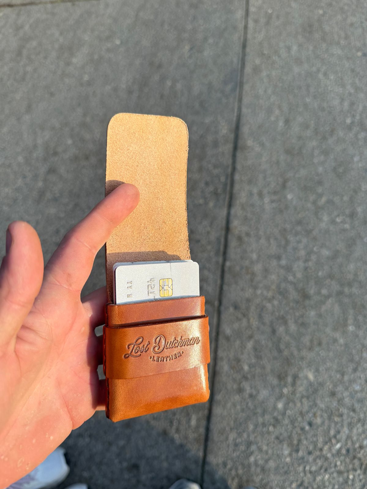 Photo by ty.302 on March 31, 2026 of the Lost Dutchman Leather Orignal Finnigan in Wickett & Craig Russet Glazed Traditional Harness.