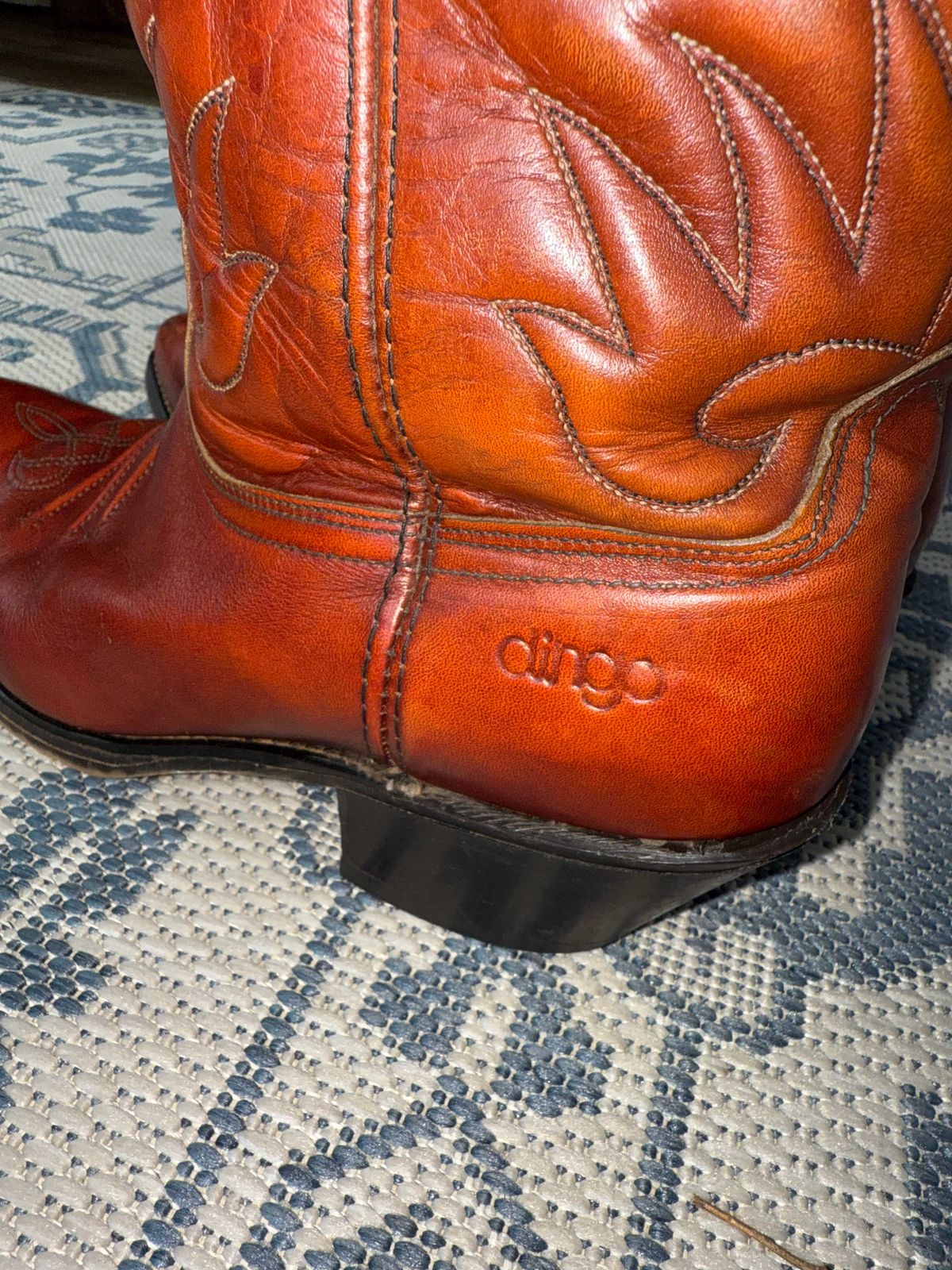 Photo by ty.302 on April 5, 2026 of the Dingo Cowboy in Unknown Leather.