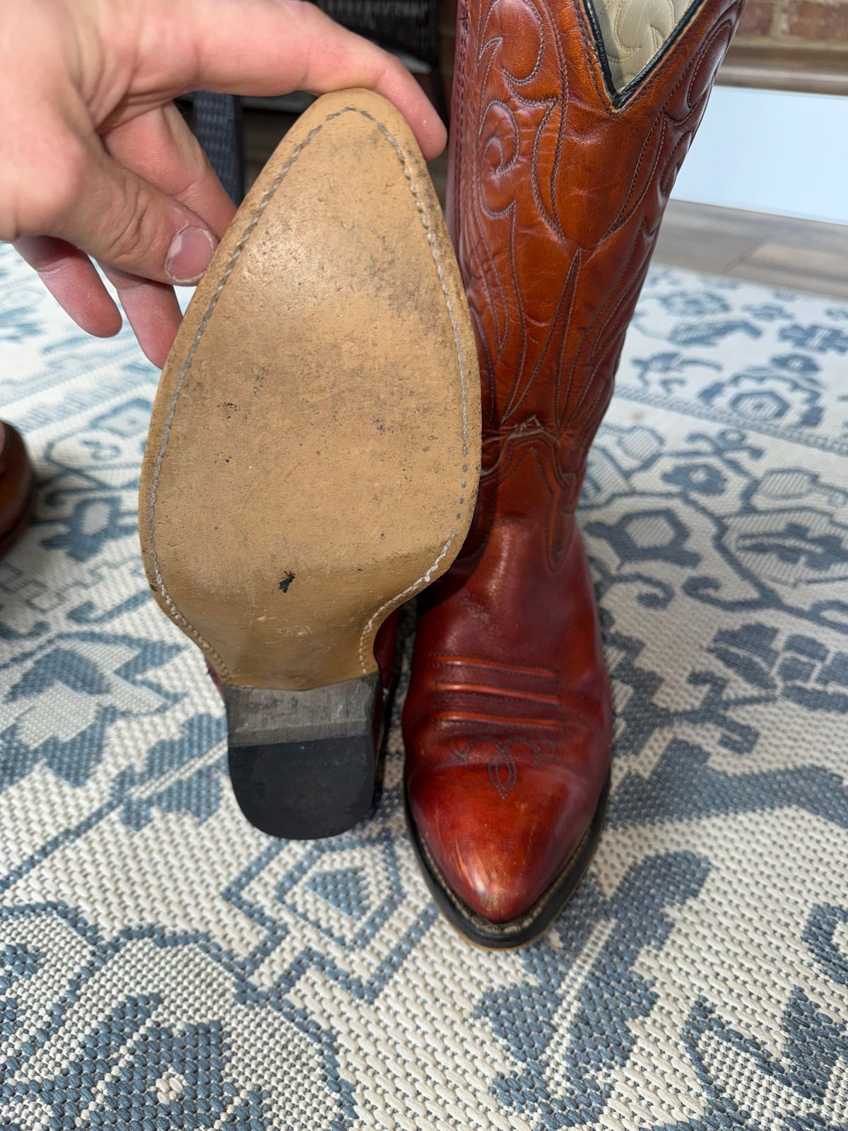 Photo by ty.302 on April 5, 2026 of the Dingo Cowboy in Unknown Leather.