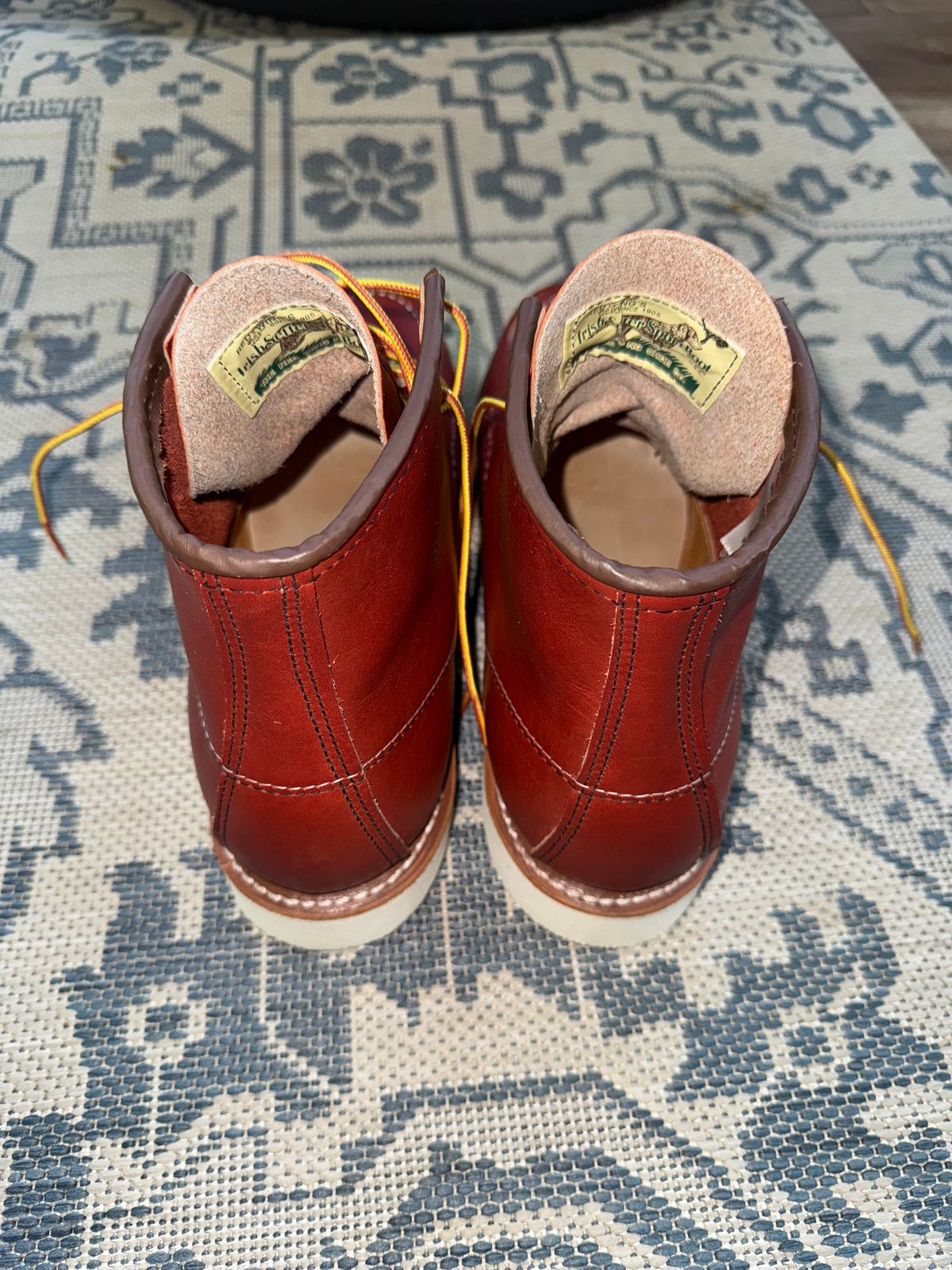 Photo by ty.302 on April 10, 2026 of the Red Wing 6-Inch Classic Moc in S.B. Foot Oro-Russet Portage.