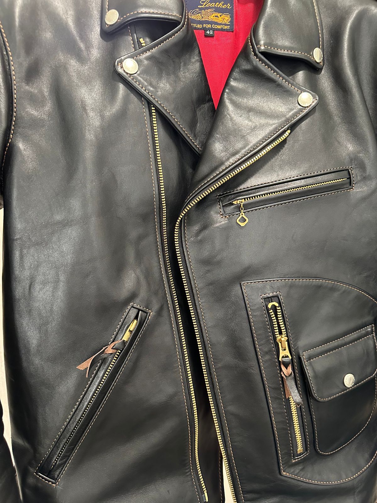 Photo by bigorangeduck on February 27, 2026 of the The Flat Head HW-004 in Shinki Horsehide Teacore.