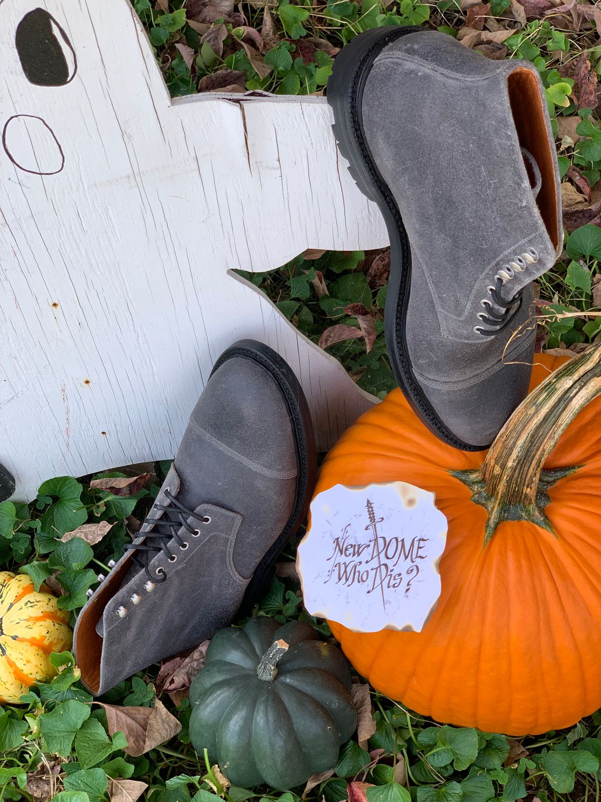 Photo by ramble_on on October 1, 2025 of the Grant Stone Cap Toe Boot in C.F. Stead Frost Waxed Commander.