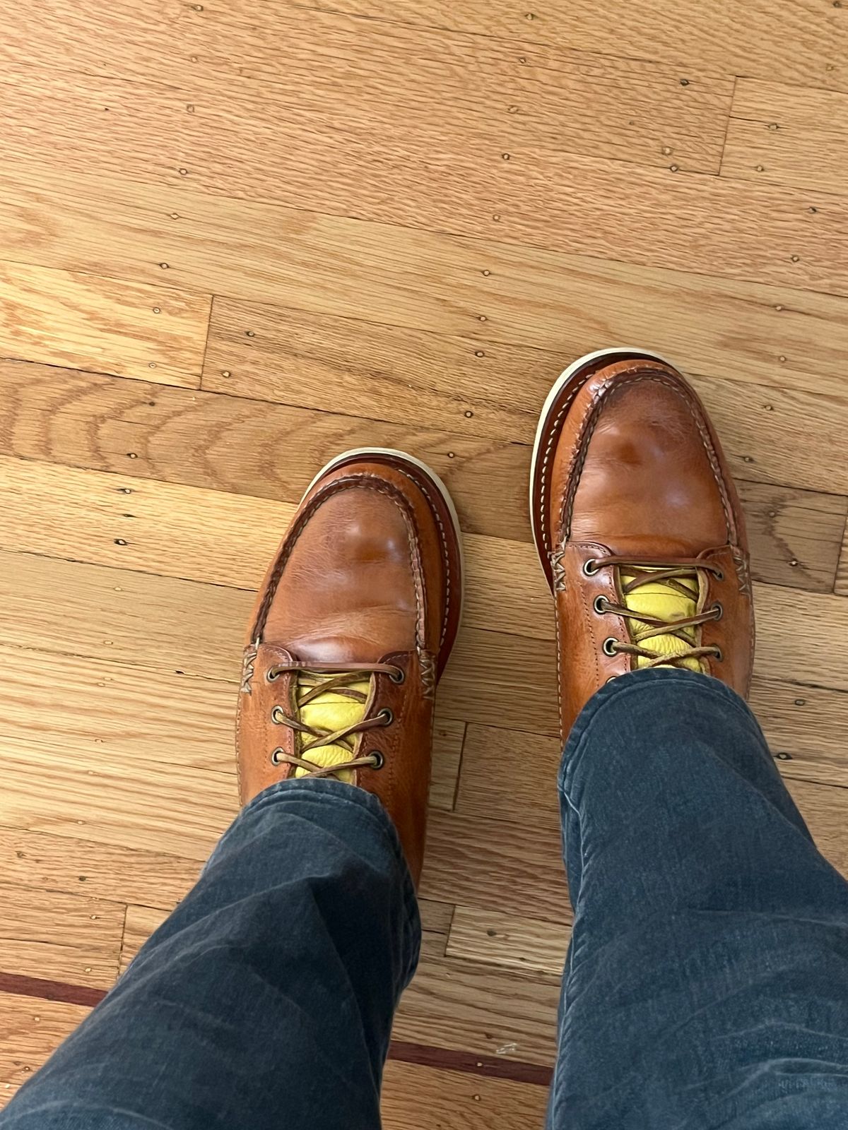 Photo by Gpittman9 on April 28, 2026 of the Yuketen Yuketen / Maine Guide Boots in Horween Natural Dublin.