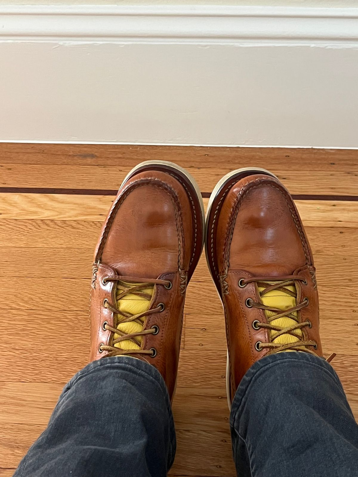 Photo by Gpittman9 on April 28, 2026 of the Yuketen Yuketen / Maine Guide Boots in Horween Natural Dublin.