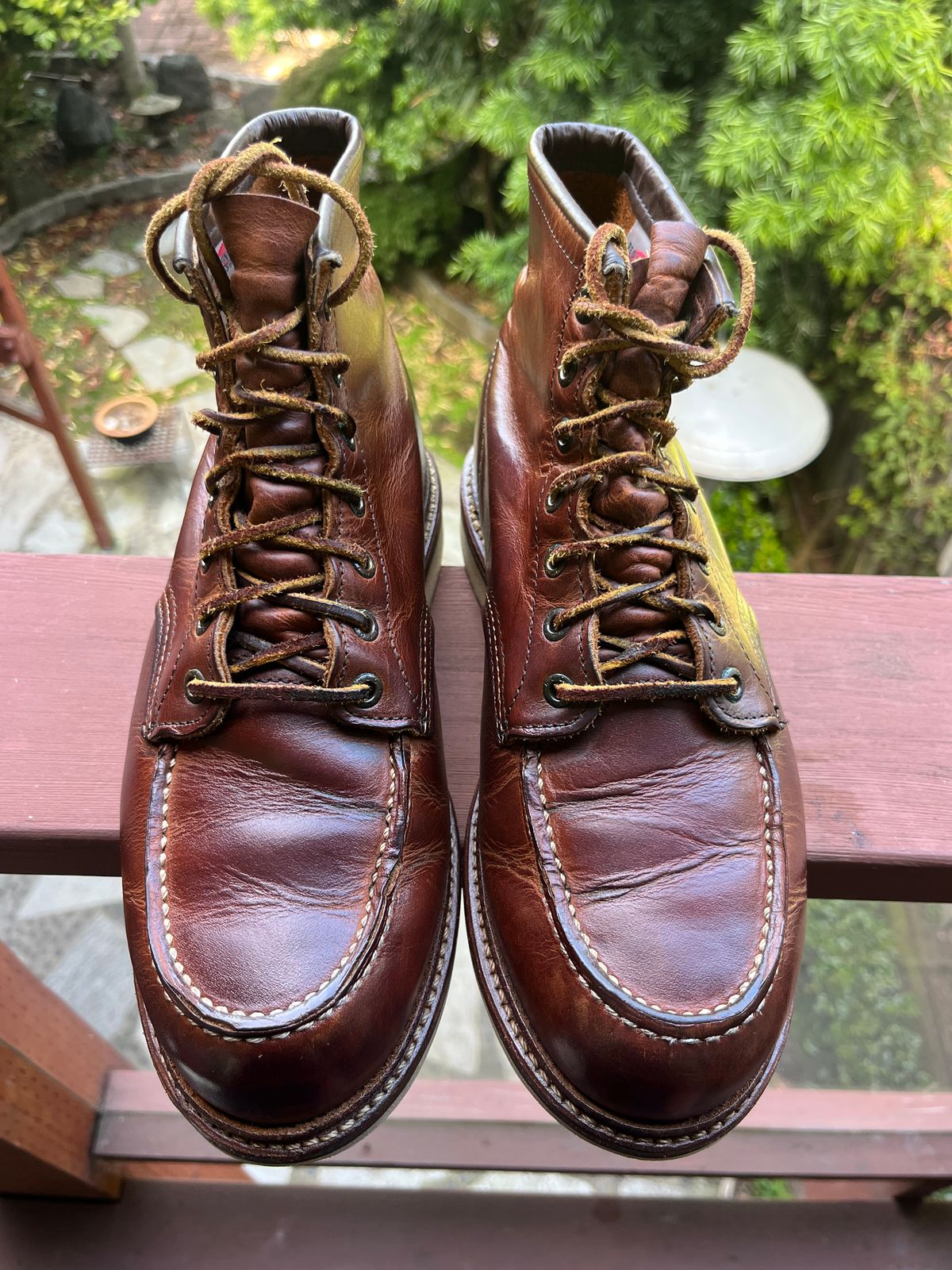 Photo by Gpittman9 on June 11, 2025 of the Red Wing 1907 in S.B. Foot Copper Rough and Tough.