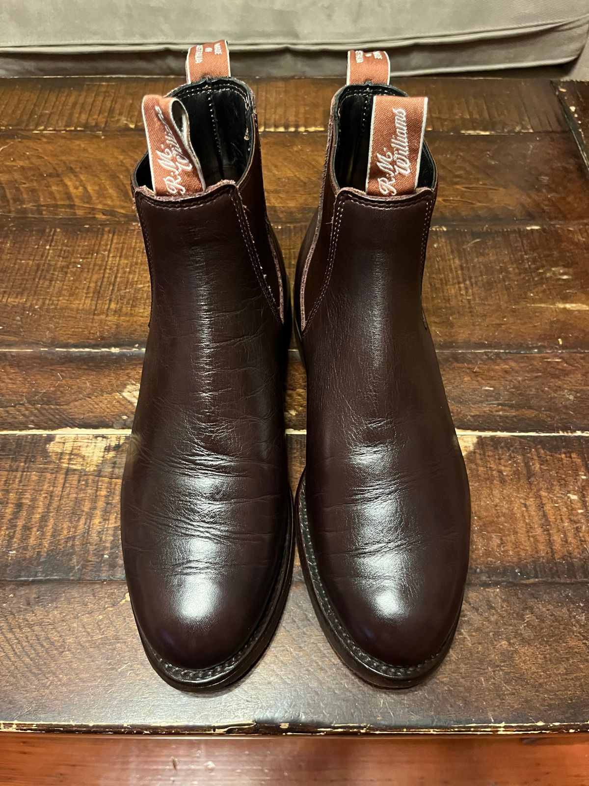 Photo by Gpittman9 on June 7, 2025 of the R.M. Williams Gardener Boot in Oiled Kip Leather.