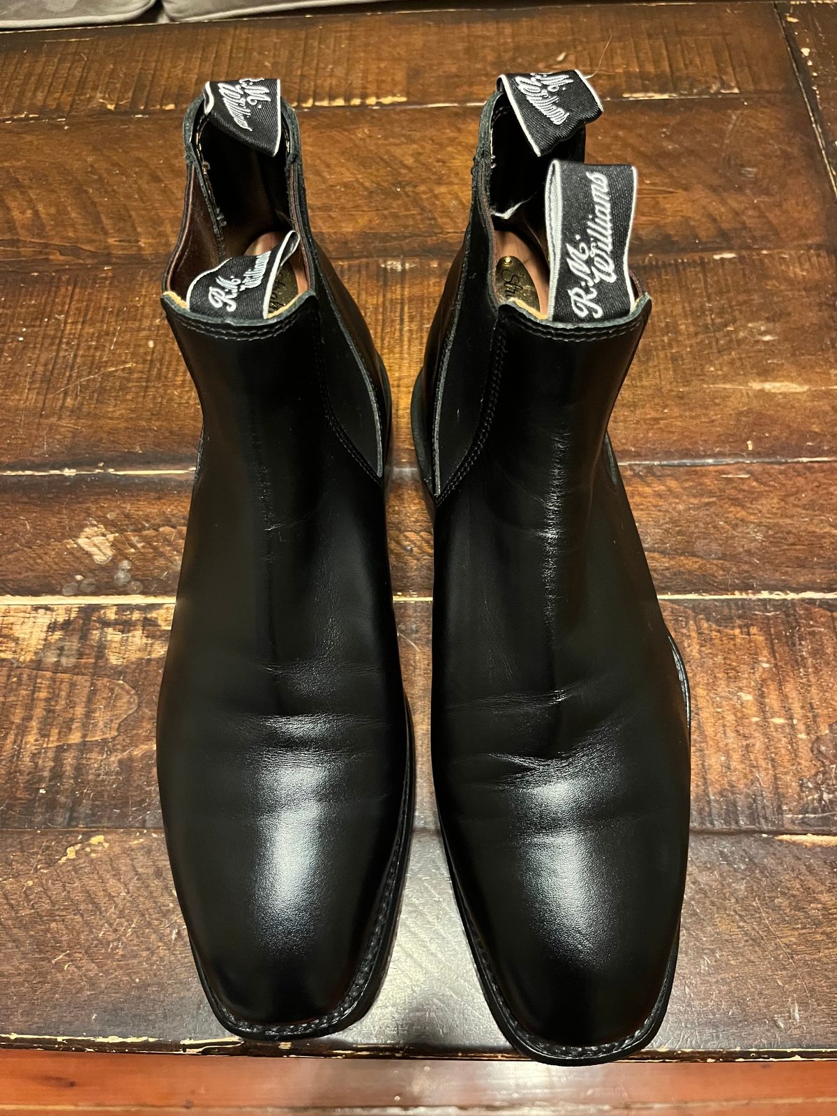 Photo by Gpittman9 on June 11, 2025 of the R.M. Williams Classic Craftsman Chelsea Boot in Black Yearling.