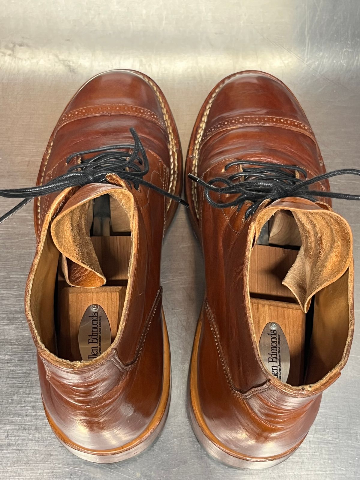 Photo by Gpittman9 on July 25, 2025 of the Viberg Service Boot in Tan Horsehide.