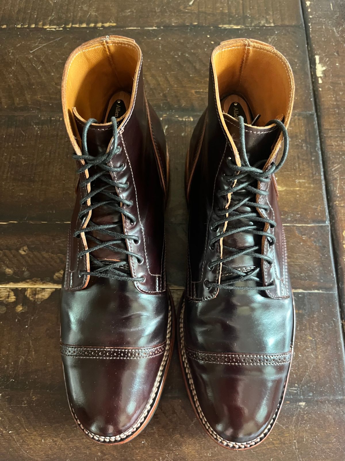 Photo by Gpittman9 on June 2, 2025 of the Viberg Service Boot in Horween Color 8 Shell Cordovan.