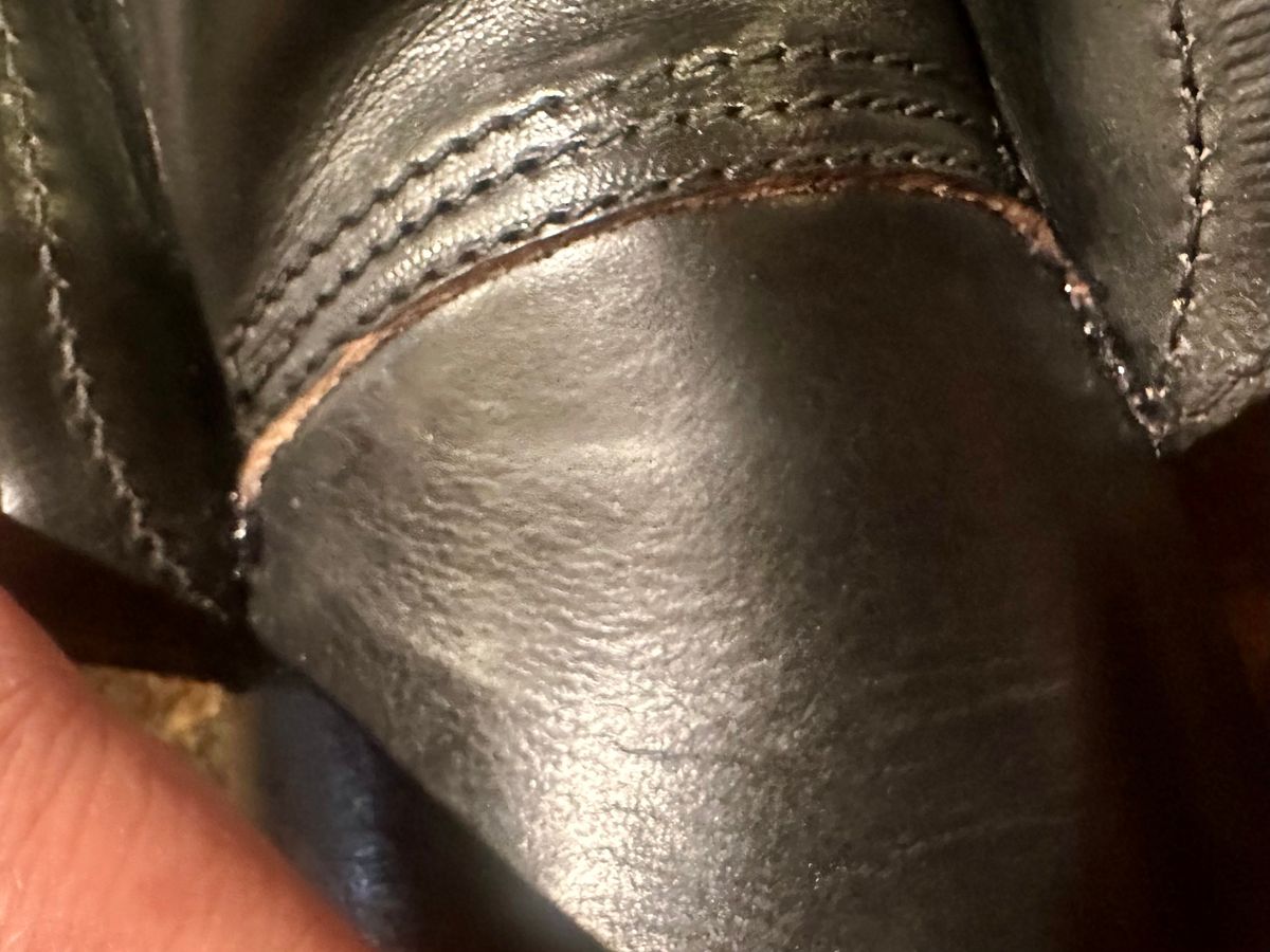 Photo by Suited_n_Booted on February 21, 2026 of the John Lofgren Combat Boots in Horween Black CXL.