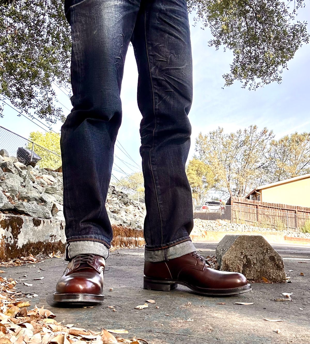 Photo by Suited_n_Booted on July 2, 2026 of the Viberg Service Boot in Horween Brown Chromexcel.