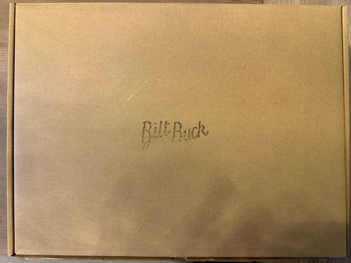 Photo by Suited_n_Booted on June 25, 2026 of the Attractions Biltbuck Lot 444SP (Special Edition) in Indigo Horsebutt.