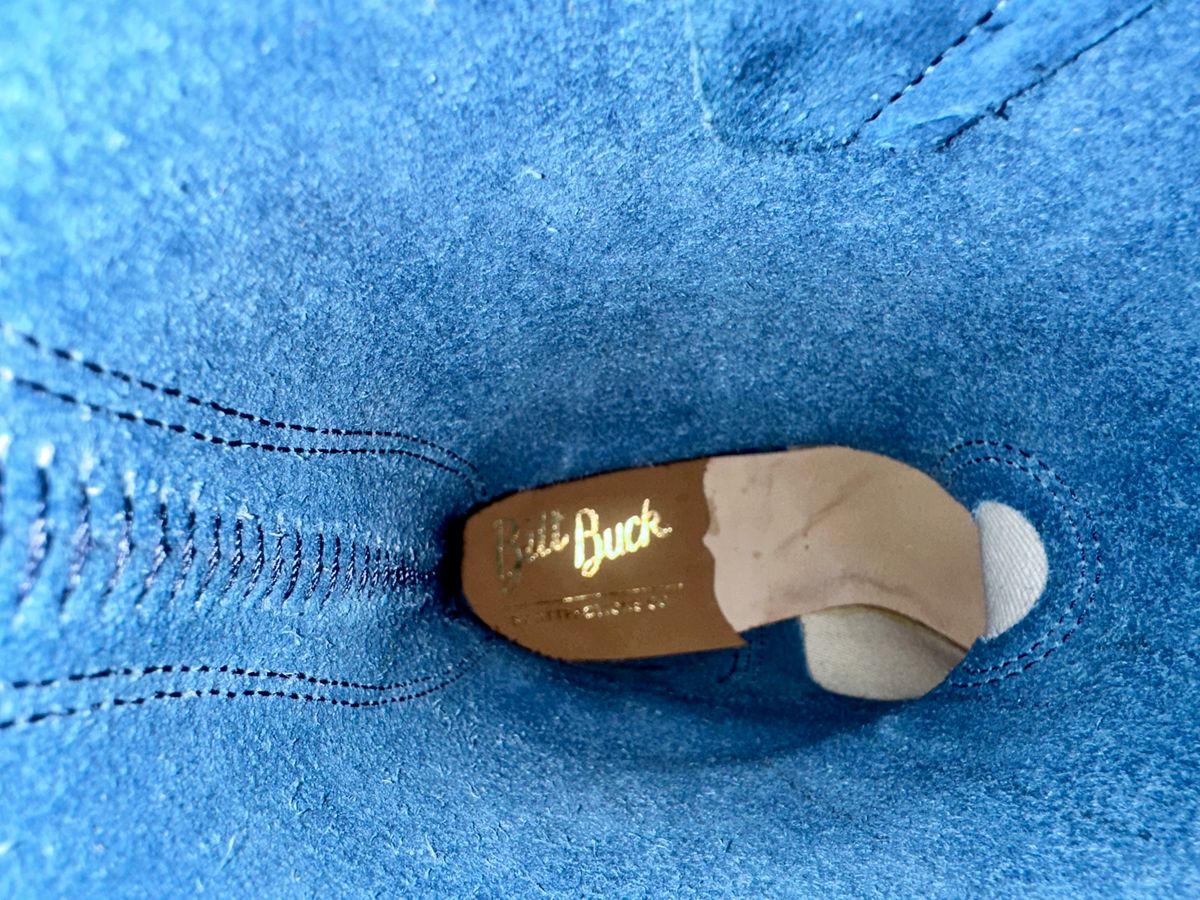 Photo by Suited_n_Booted on June 25, 2026 of the Attractions Biltbuck Lot 444SP (Special Edition) in Indigo Horsebutt.