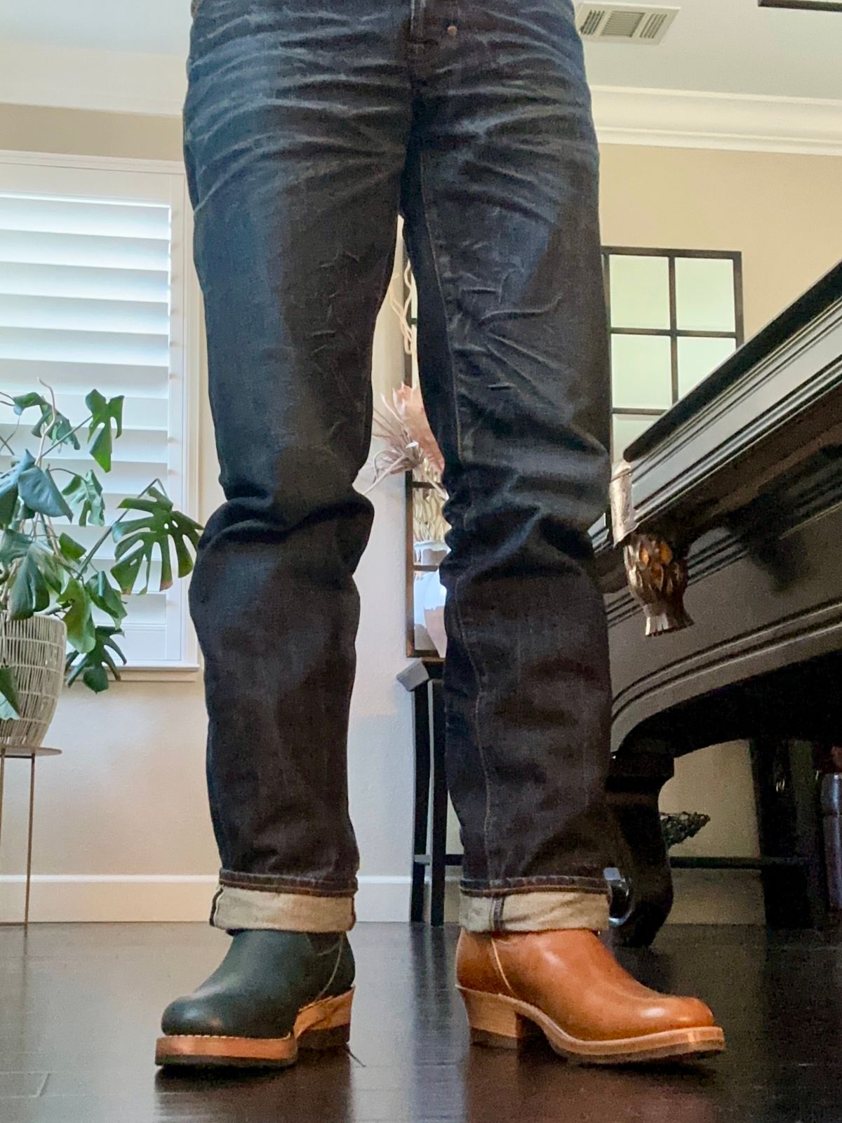 Photo by Suited_n_Booted on June 25, 2026 of the Attractions Biltbuck Lot 444SP (Special Edition) in Indigo Horsebutt.