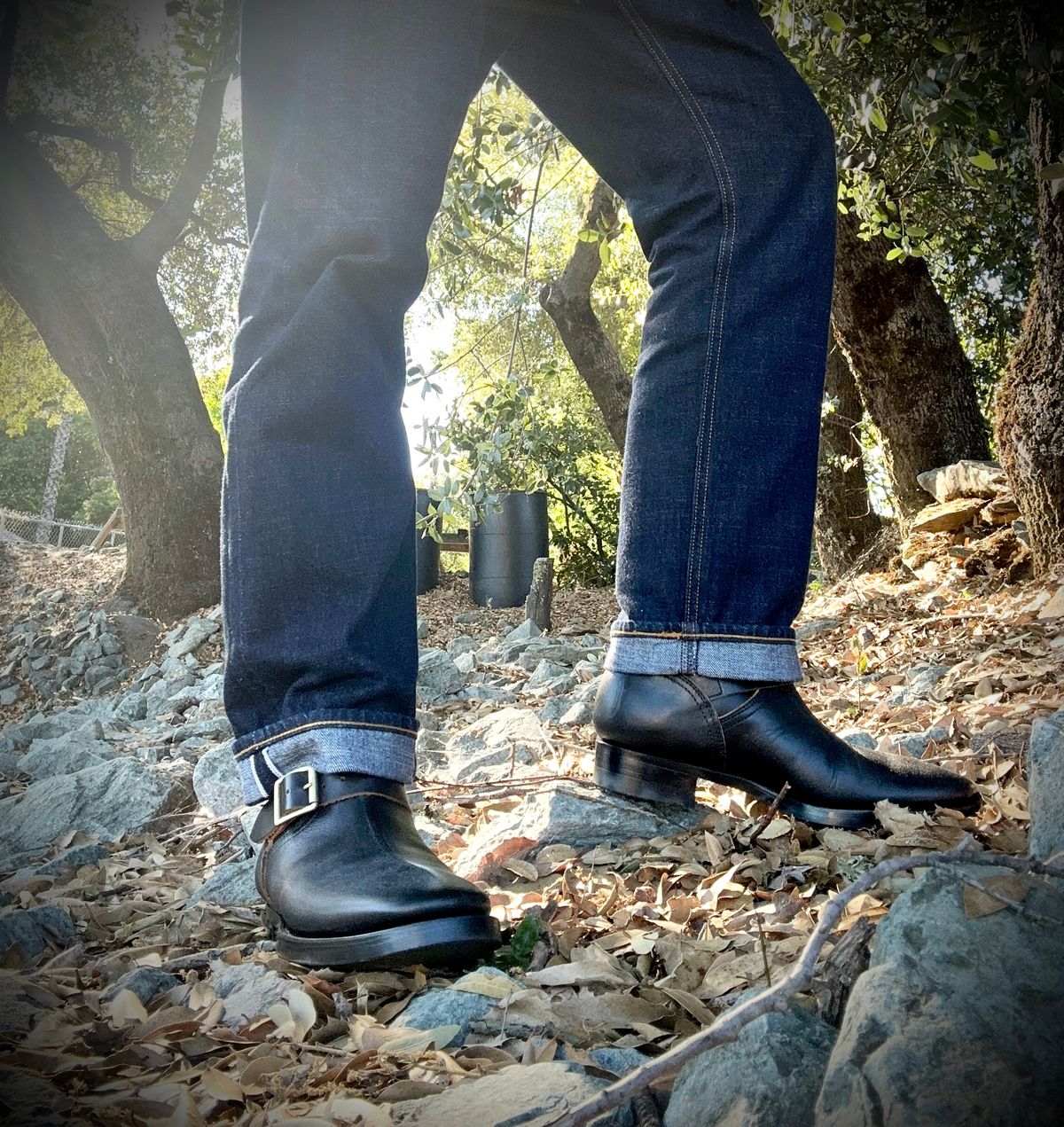 Photo by Suited_n_Booted on June 11, 2026 of the Clinch Engineer Boots 11-Inch Height in Degermann Black Gustave Cowhide.